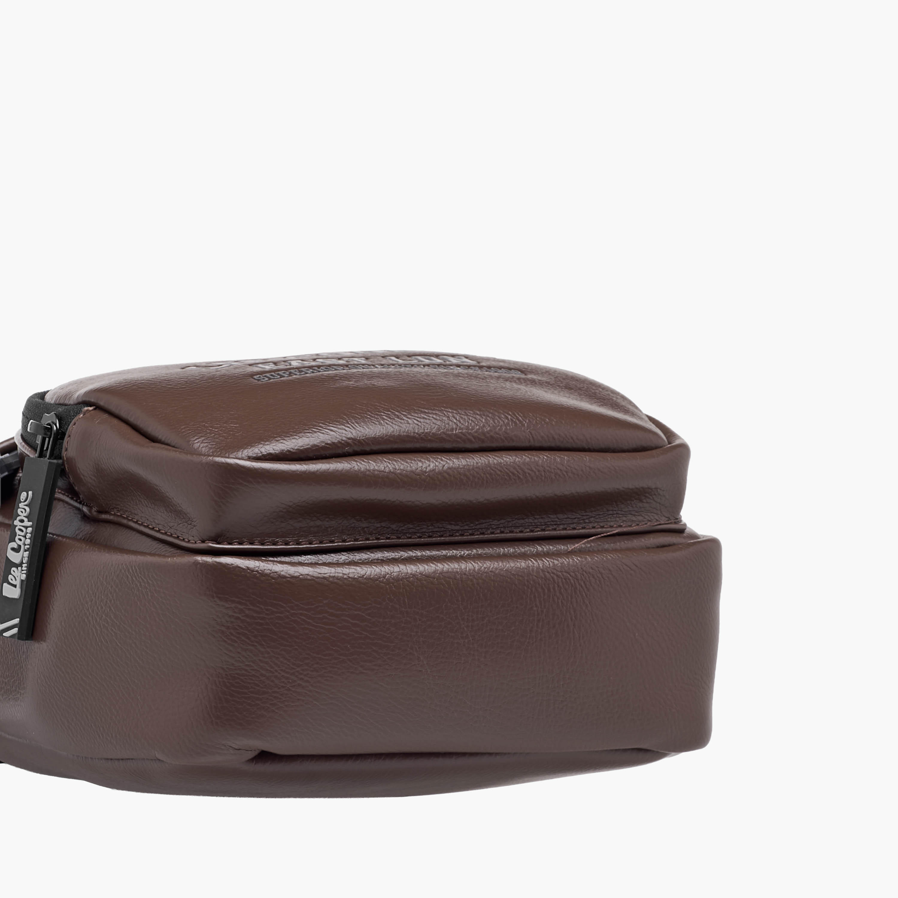 Lee Cooper Men Textured Crossbody Bag-men-bags-image-6