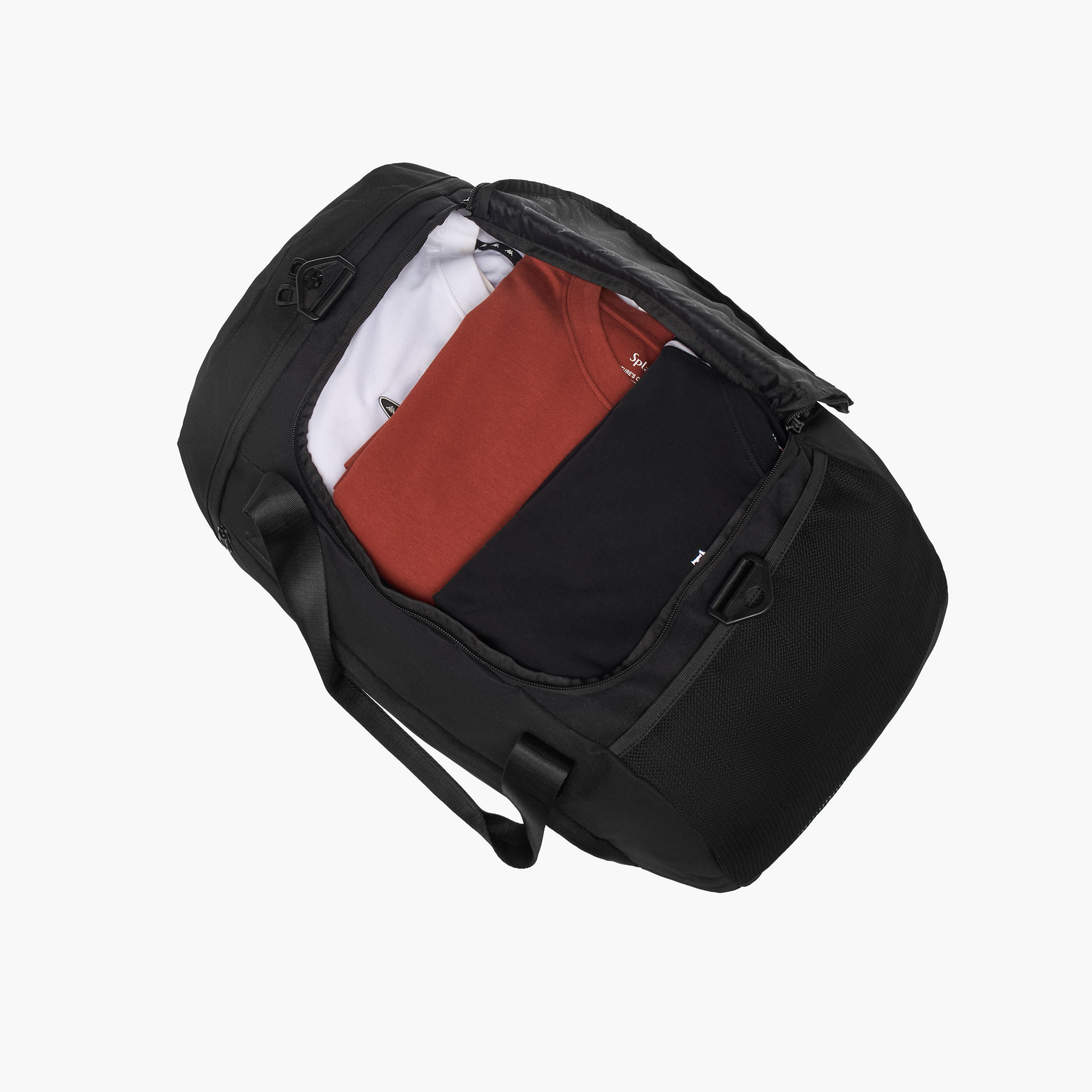 شنطة دافل بطبعات شعار وحزام قابل للفصل من كابا-travel-luggagesandbags-dufflebags-image-9
