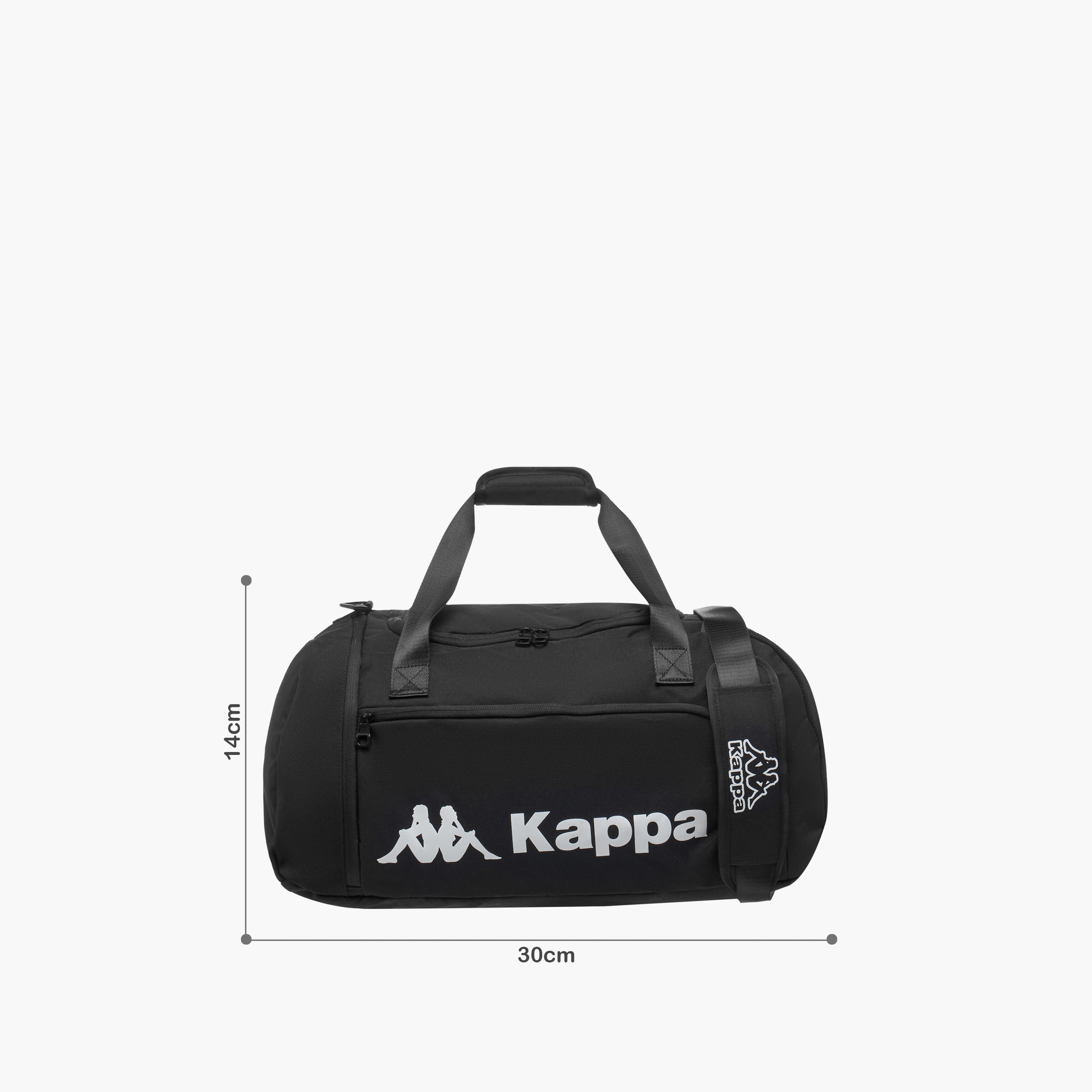 شنطة دافل بطبعات شعار وحزام قابل للفصل من كابا-travel-luggagesandbags-dufflebags-image-2