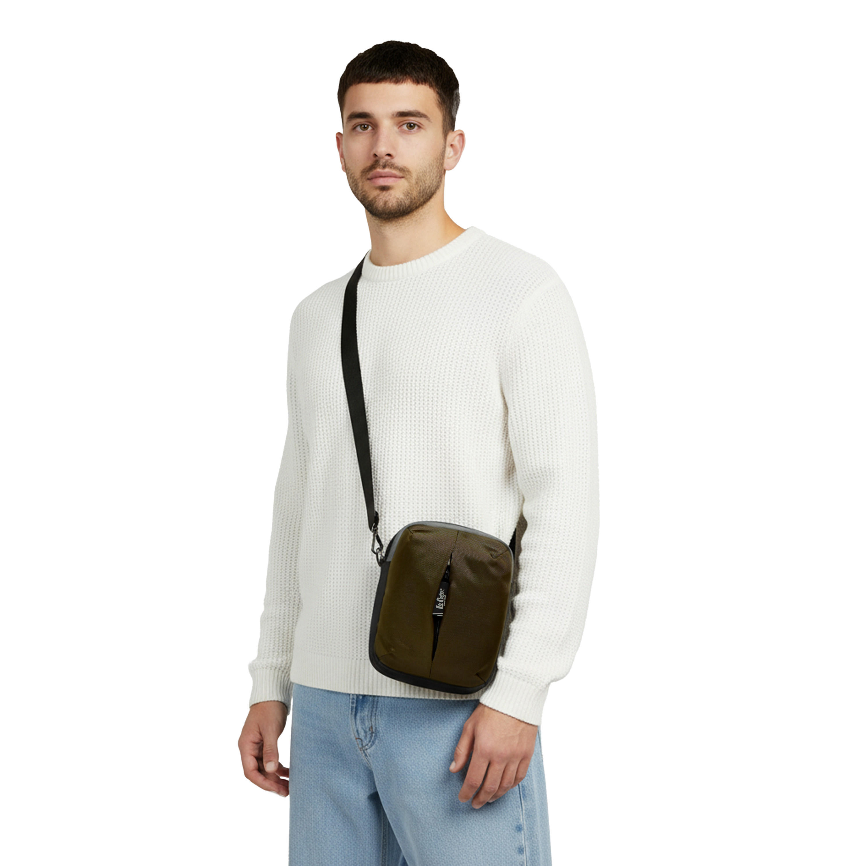 Lee Cooper Men Adjustable Strap Crossbody Bag-men-bags-image-2