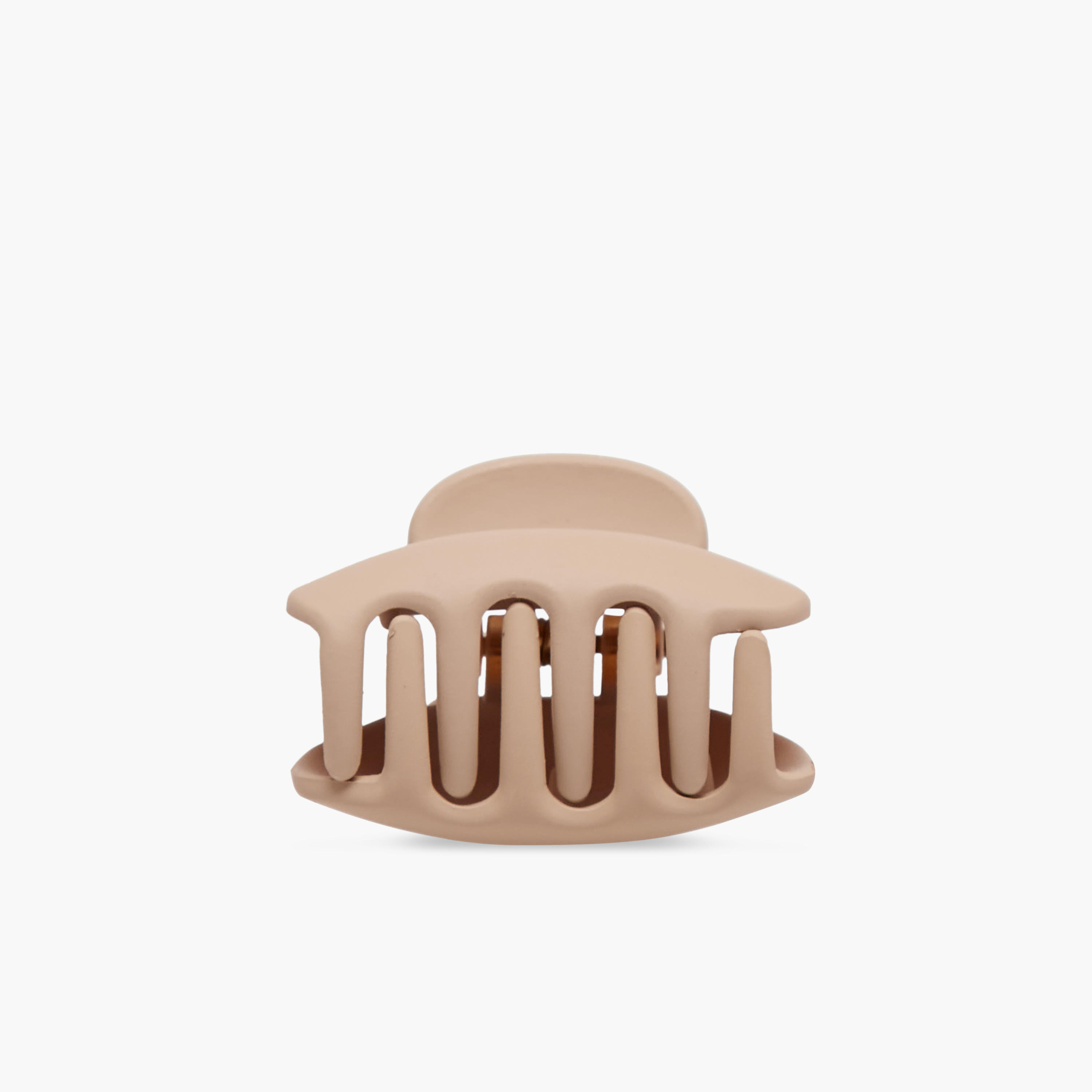 مشابك شعر بتصميم صدفة وتشطيب مطفي - عبوة 3 قطع-women-hairaccessories-clamps-image-4