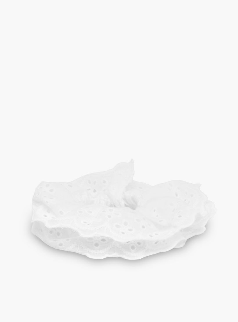 Pack of 2 Schiffli Lace Detail Hair Scrunchie-women-hairaccessories-scrunchies-image-3