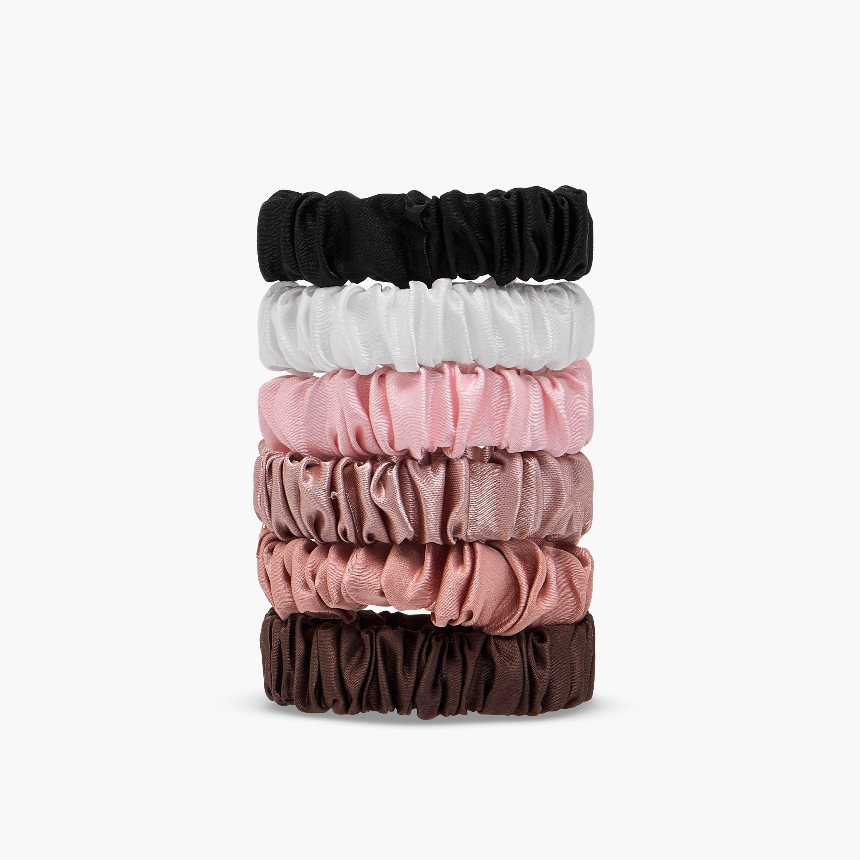 Solid Hair Scrunchies - Set of 6-women-hairaccessories-scrunchies-image-2