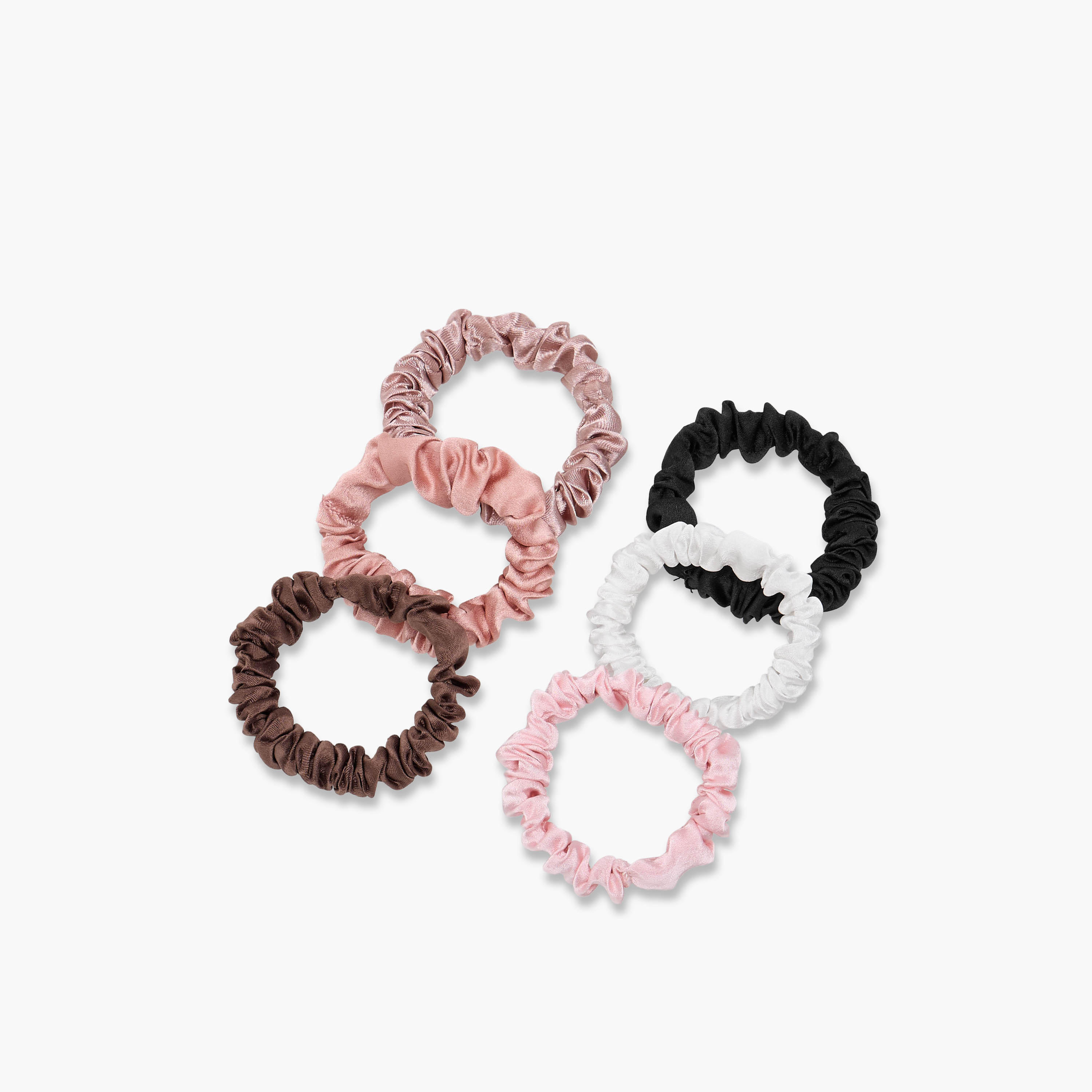 Solid Hair Scrunchies - Set of 6-women-hairaccessories-scrunchies-image-3