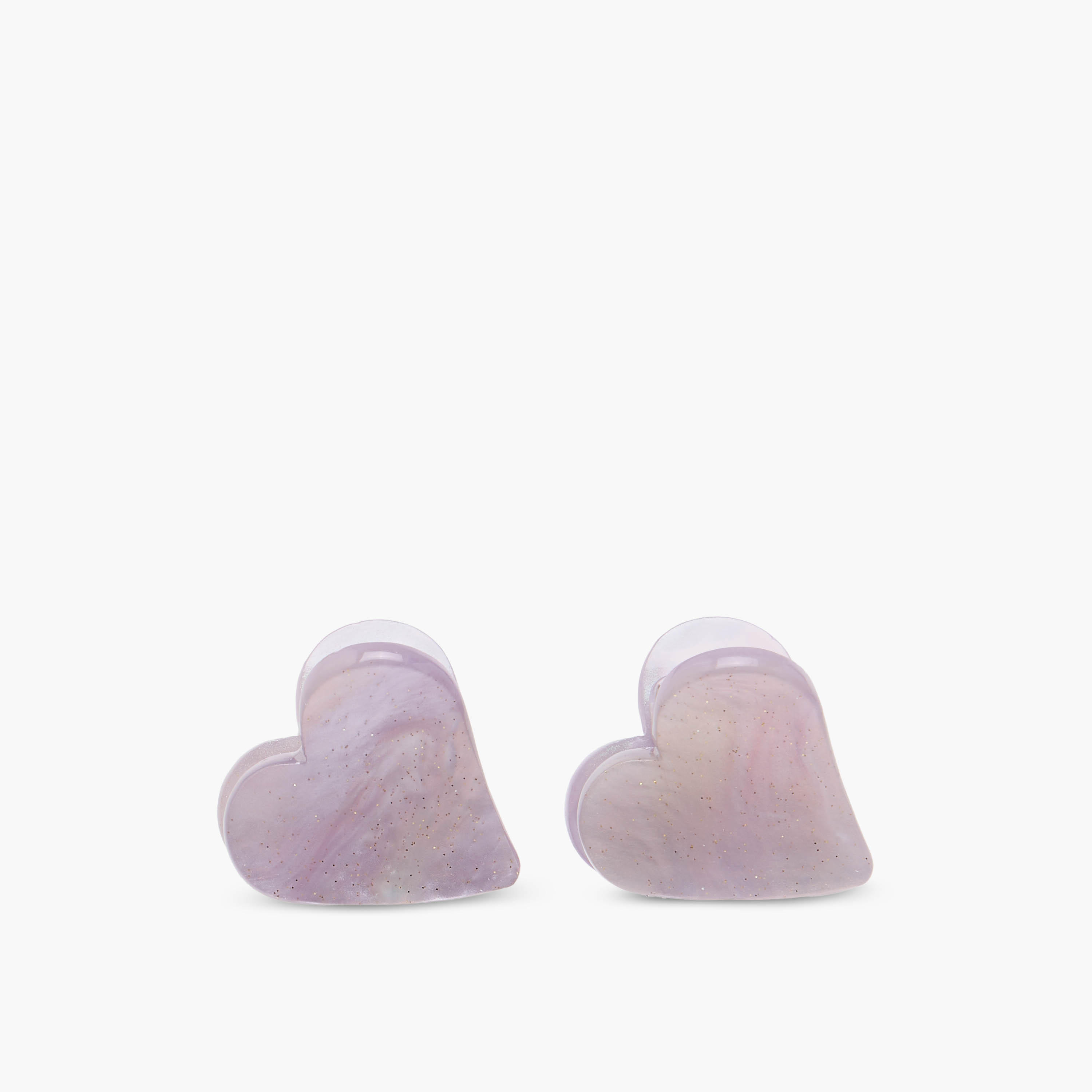 Marble Print Heart Hair Clamp - Set of 6-women-hairaccessories-clamps-image-4