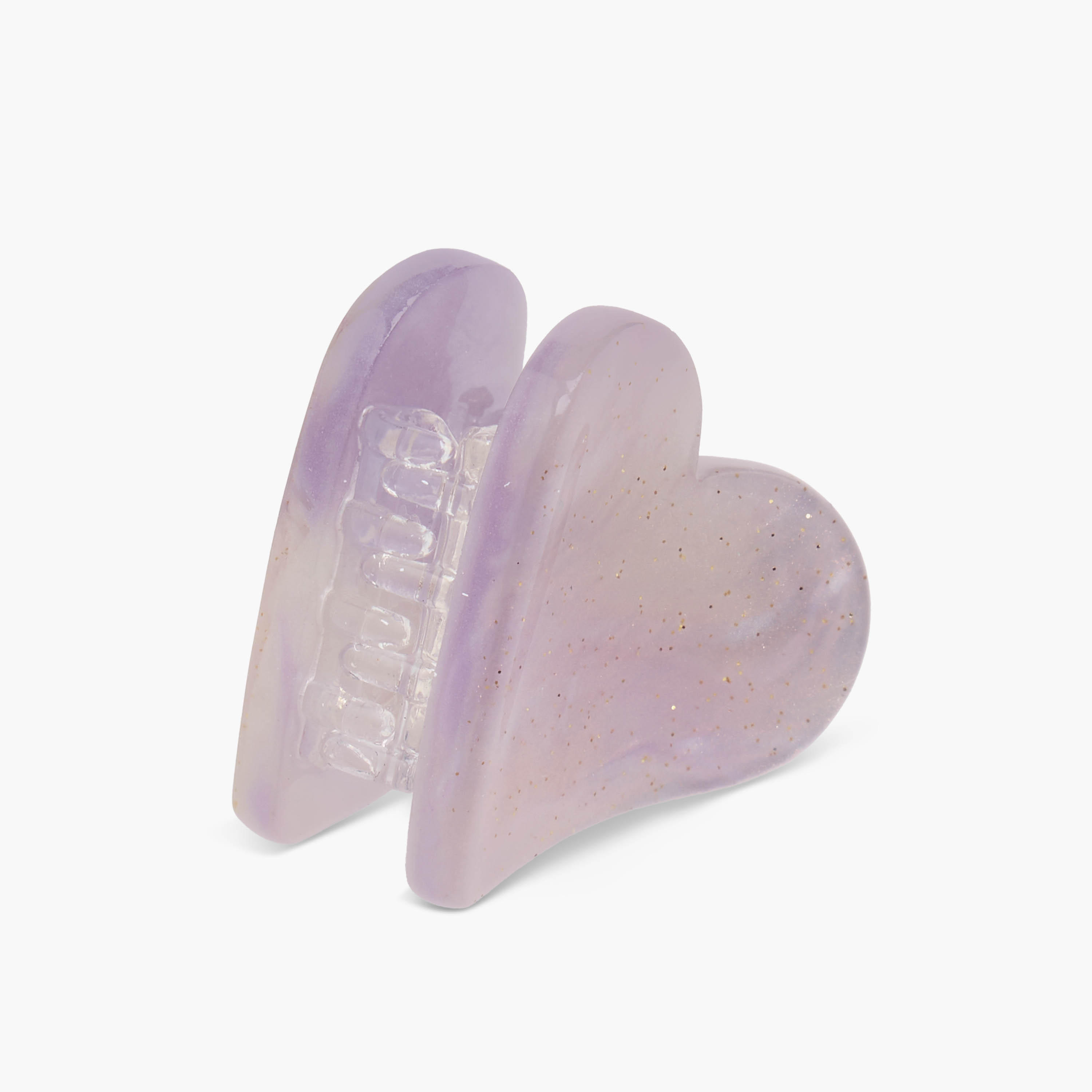 Marble Print Heart Hair Clamp - Set of 6-women-hairaccessories-clamps-image-7