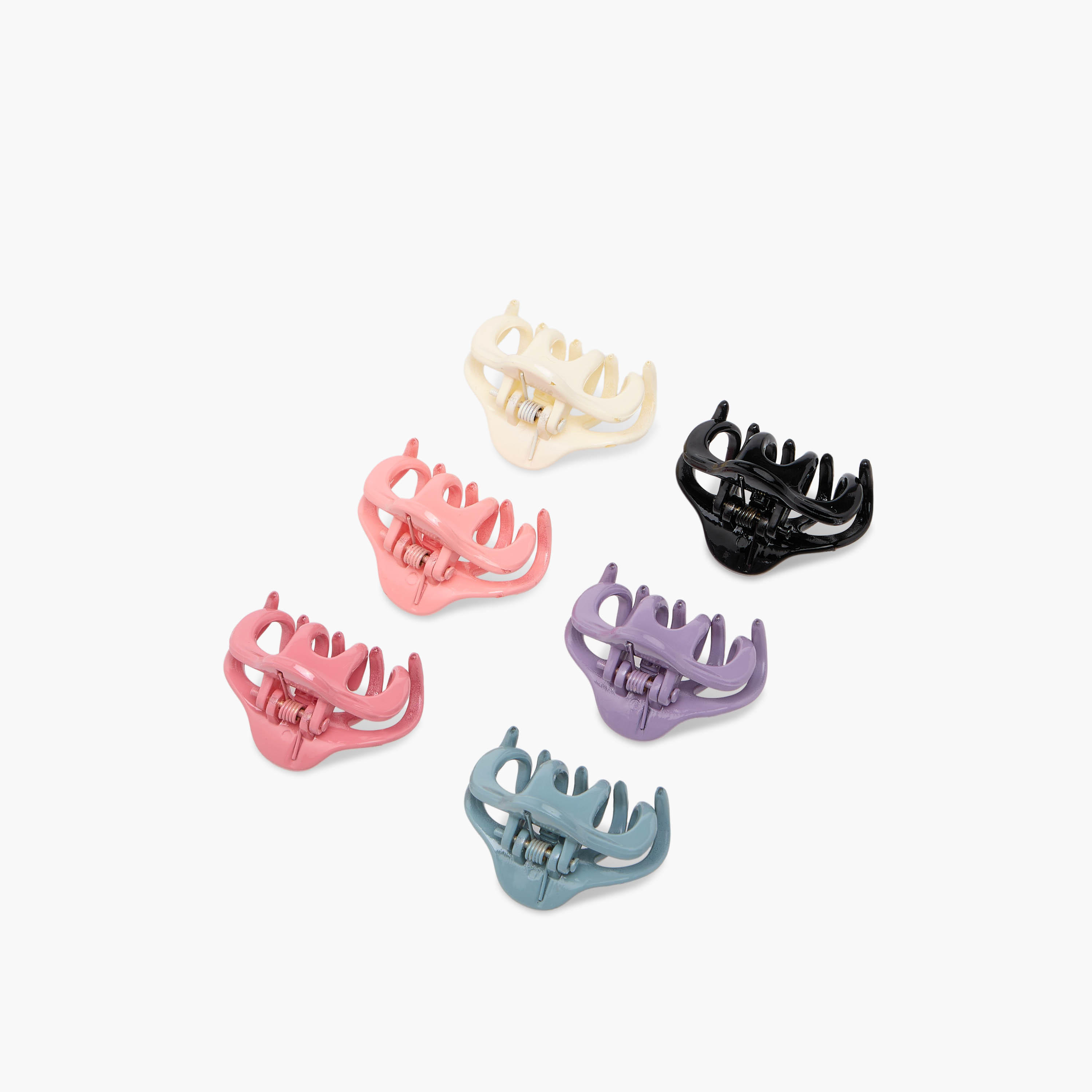 Solid Hair Clamp - Set of 6-women-hairaccessories-clamps-image-8