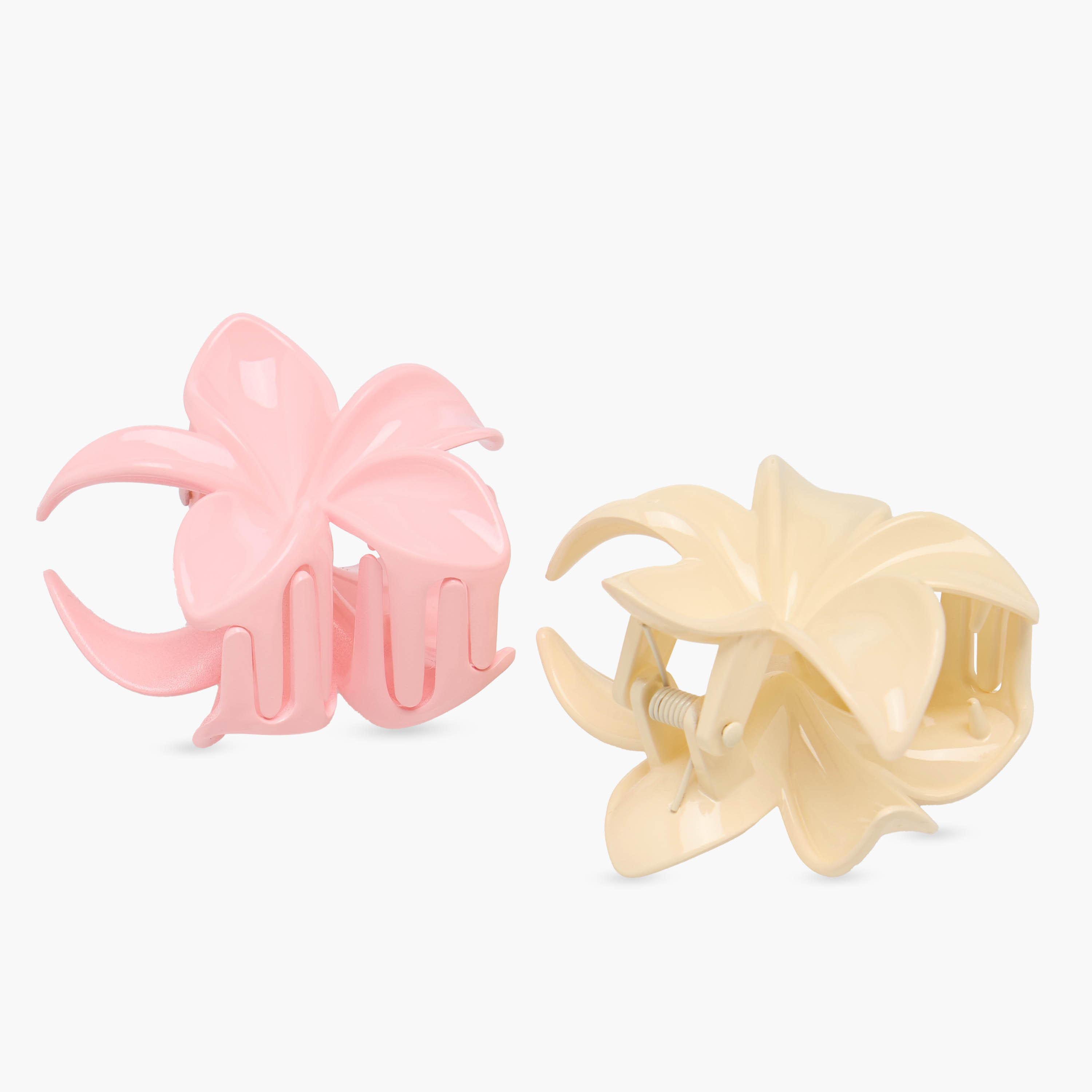 Solid Floral Hair Clamp - Set of 2-women-hairaccessories-clamps-image-6