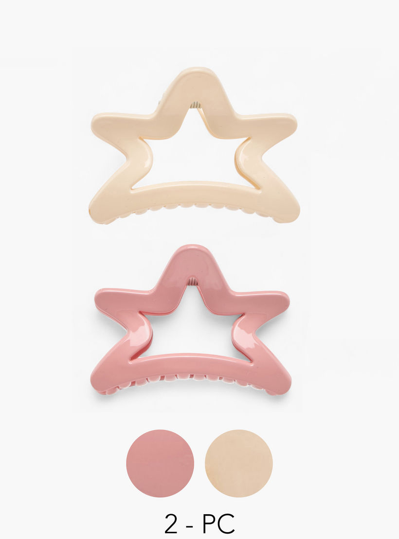 Star Hair Clamp - Set of 2-women-hairaccessories-clamps-image-1