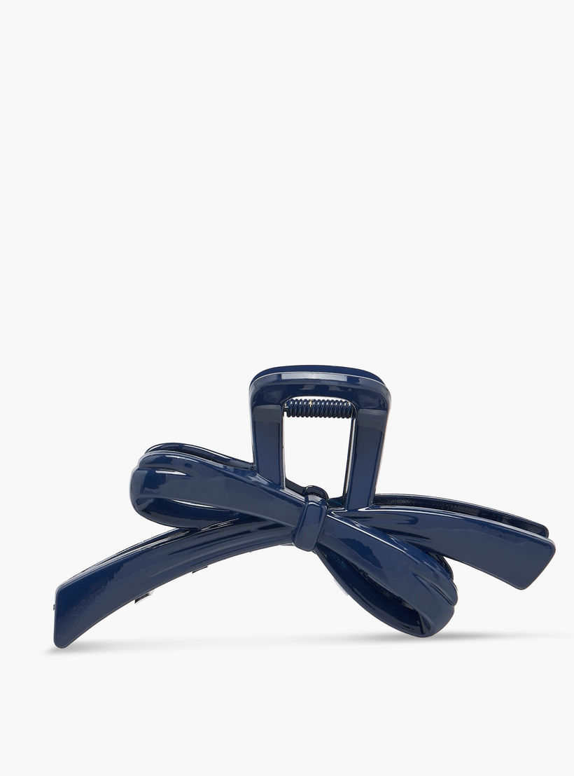 Solid Bow Hair Clamp - Set of 2-women-hairaccessories-clamps-image-2