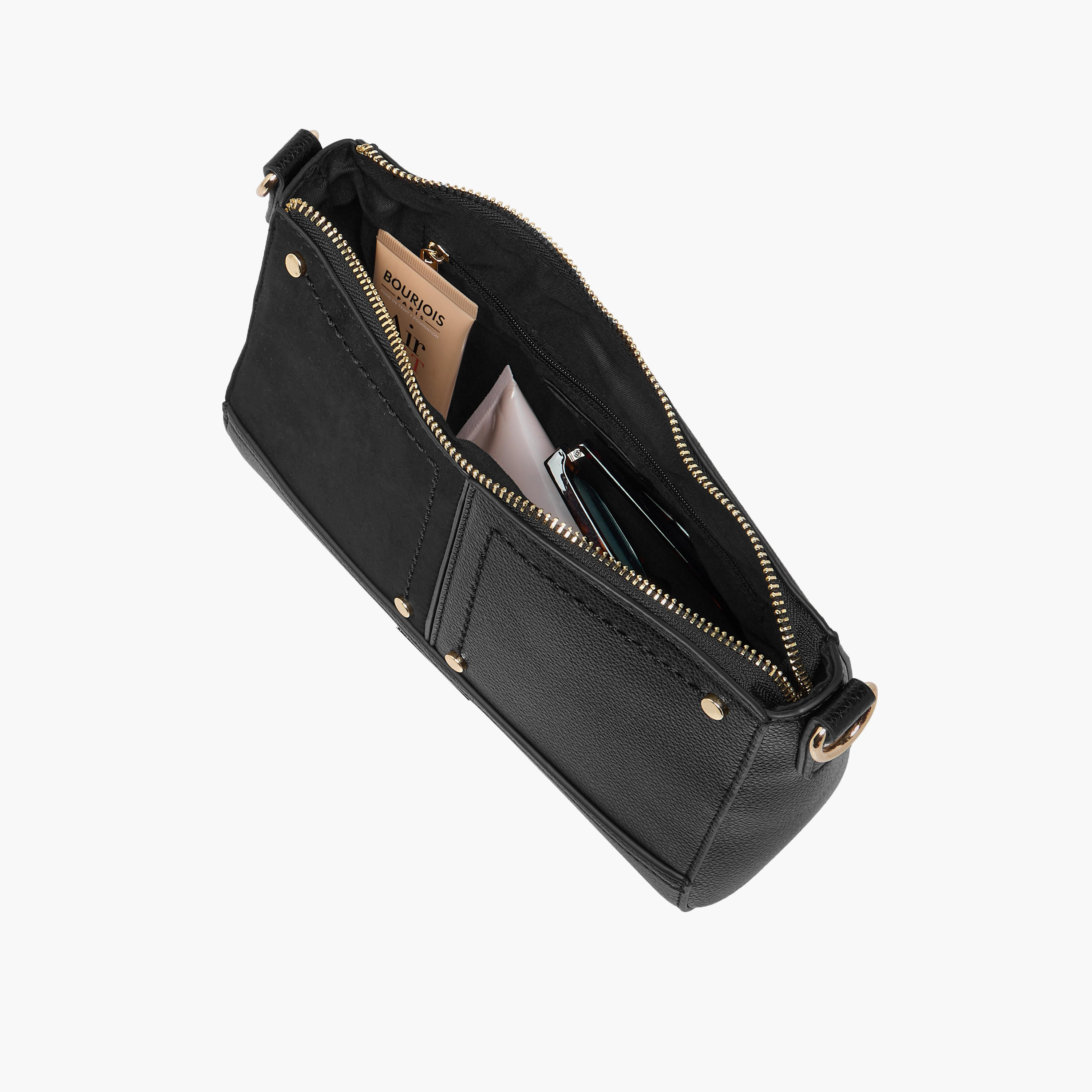 Sasha Panelled Crossbody Bag with Zip Closure-women-bagsandwallets-handbags-image-8