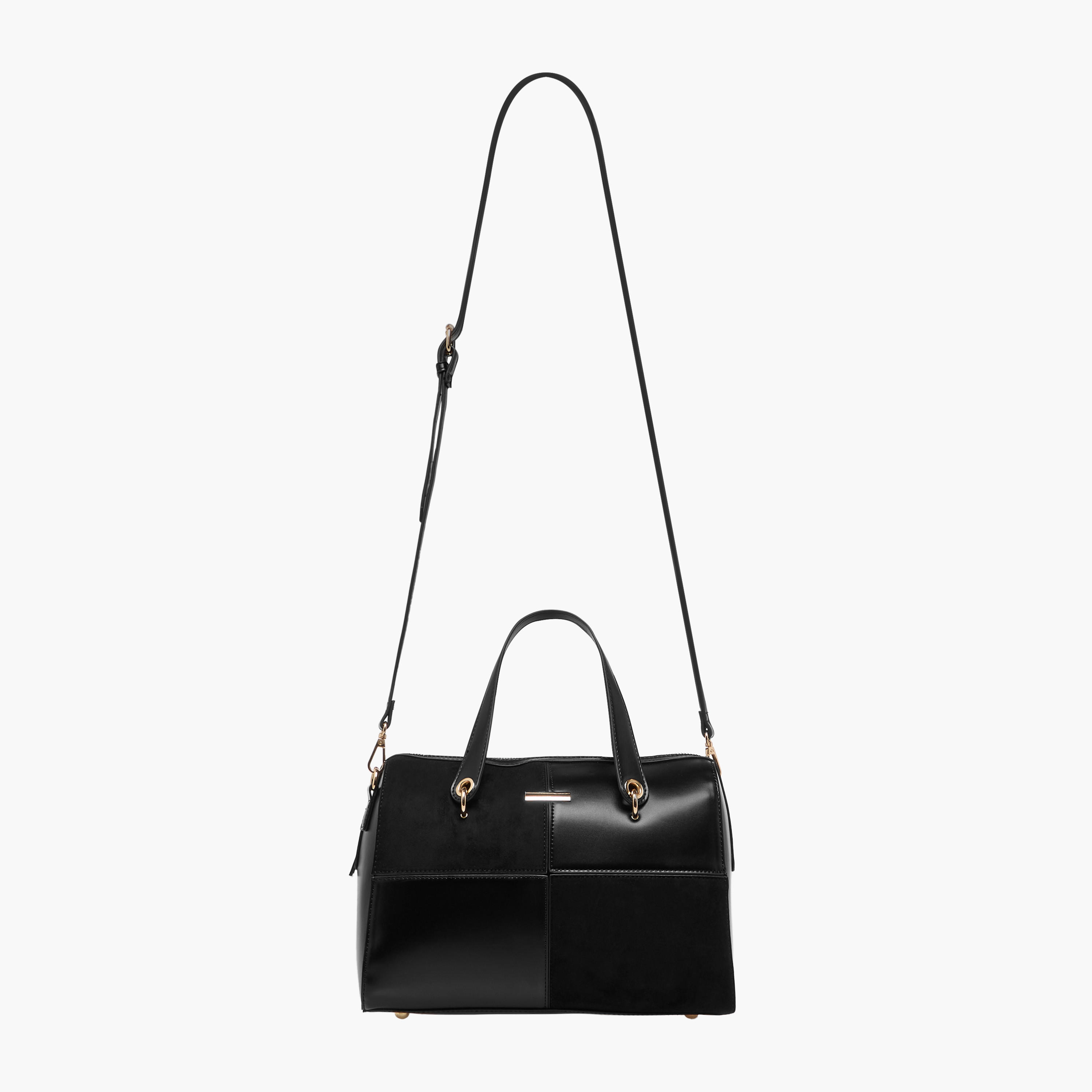 شنطة ساتشيل بحزام قابل للفصل وسحاب إغلاق من ساشا-women-bagsandwallets-handbags-image-3