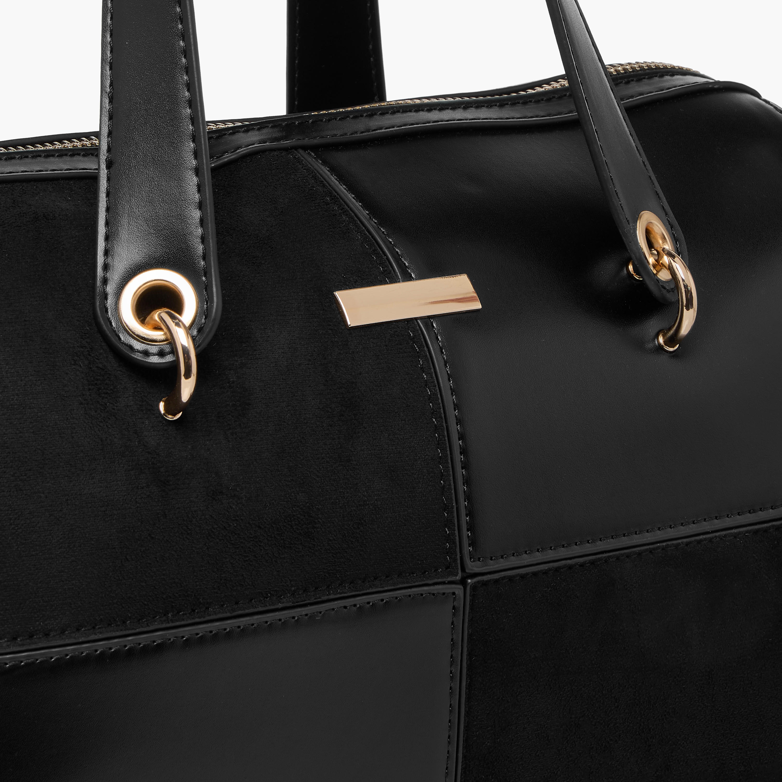 شنطة ساتشيل بحزام قابل للفصل وسحاب إغلاق من ساشا-women-bagsandwallets-handbags-image-5