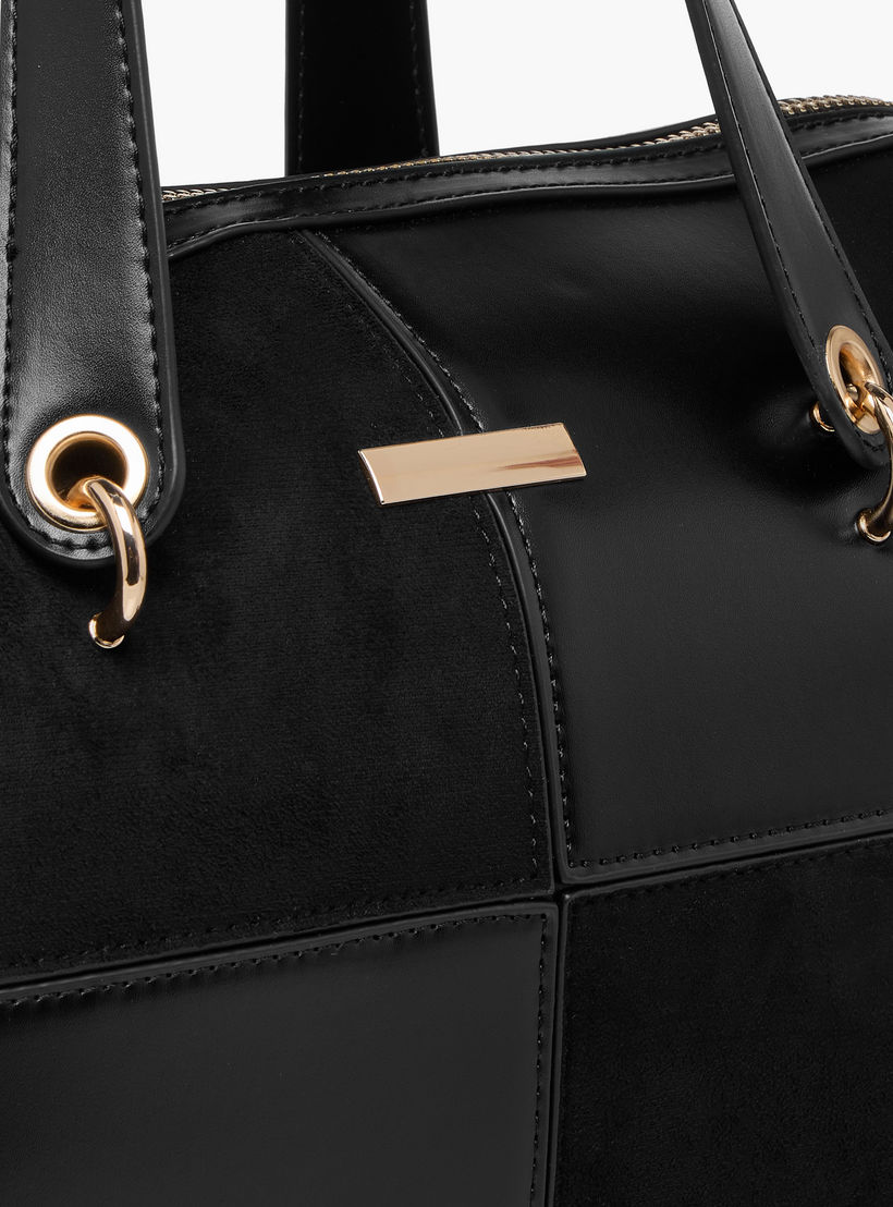 شنطة ساتشيل بحزام قابل للفصل وسحاب إغلاق من ساشا-women-bagsandwallets-handbags-image-5