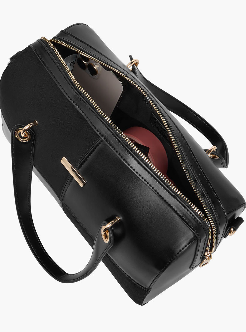 شنطة ساتشيل بحزام قابل للفصل وسحاب إغلاق من ساشا-women-bagsandwallets-handbags-image-9
