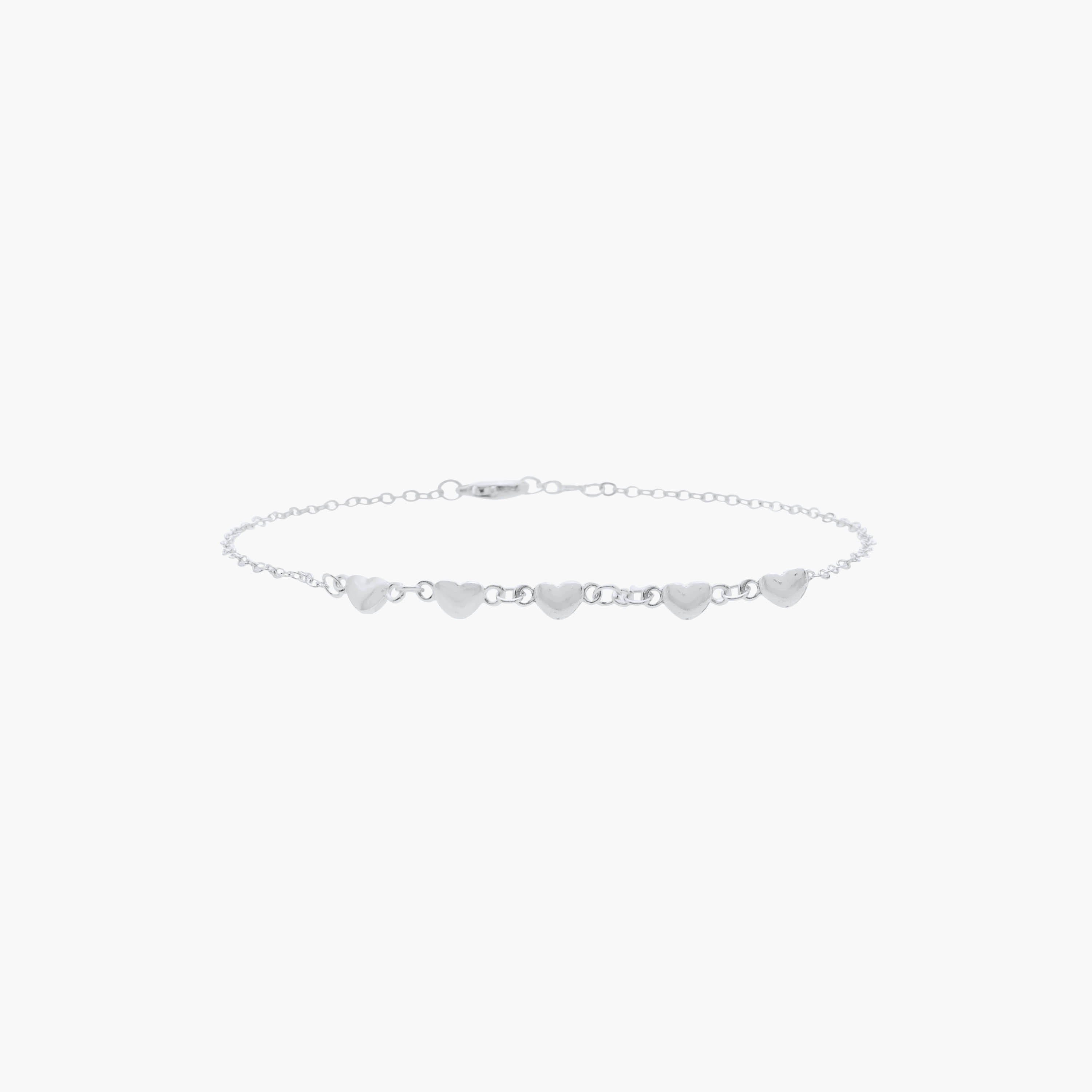 Embellished Anklet with Lobster Clasp - Set of 3-women-watchesandjewellery-jewellery-anklets-image-2