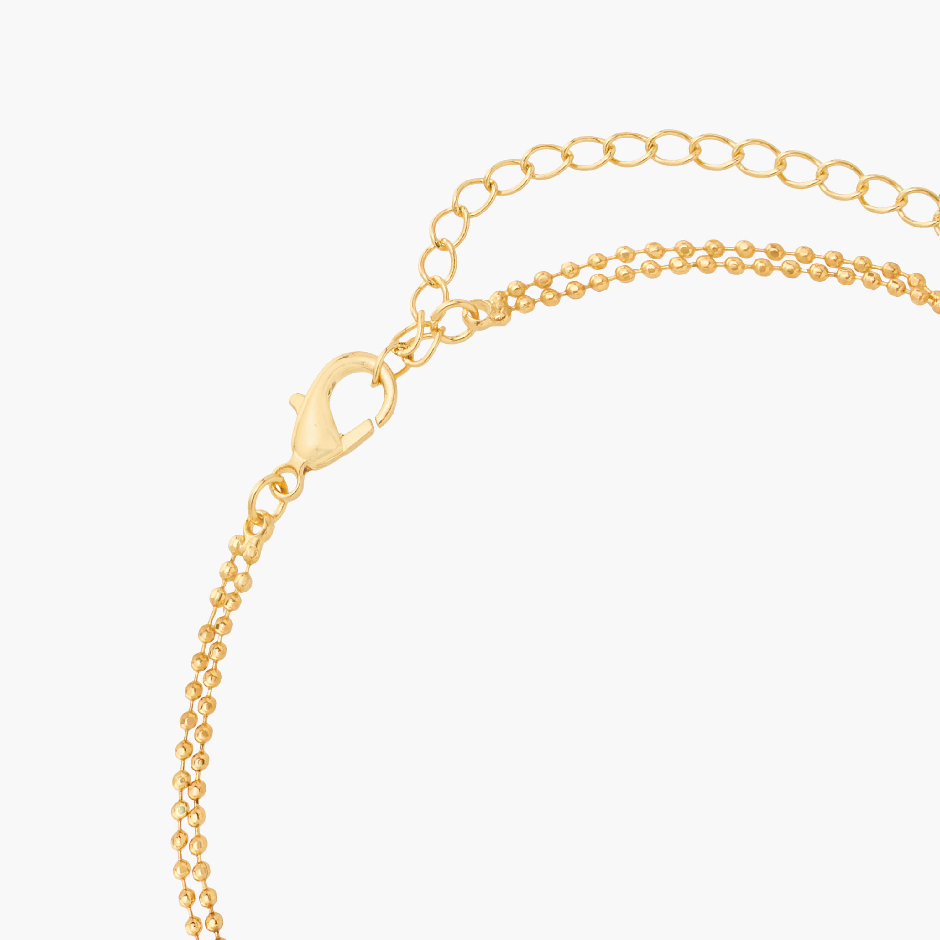 Cubic Zirconia Charm Accent Anklet with Lobster Clasp Closure-women-watchesandjewellery-jewellery-anklets-image-3