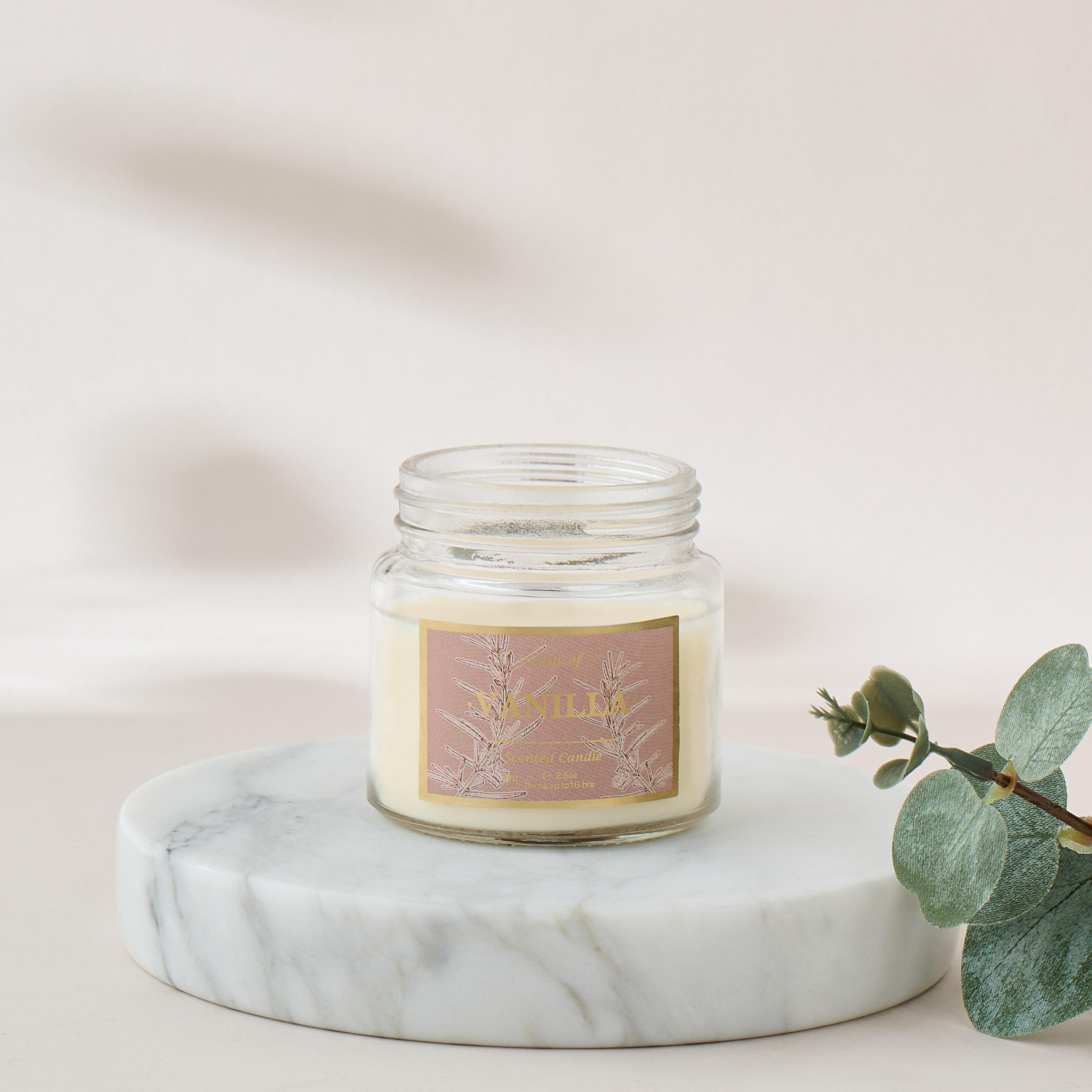 Vanilla Scented Jar Candle - 70 gms-household-homefragrance-candles-image-1