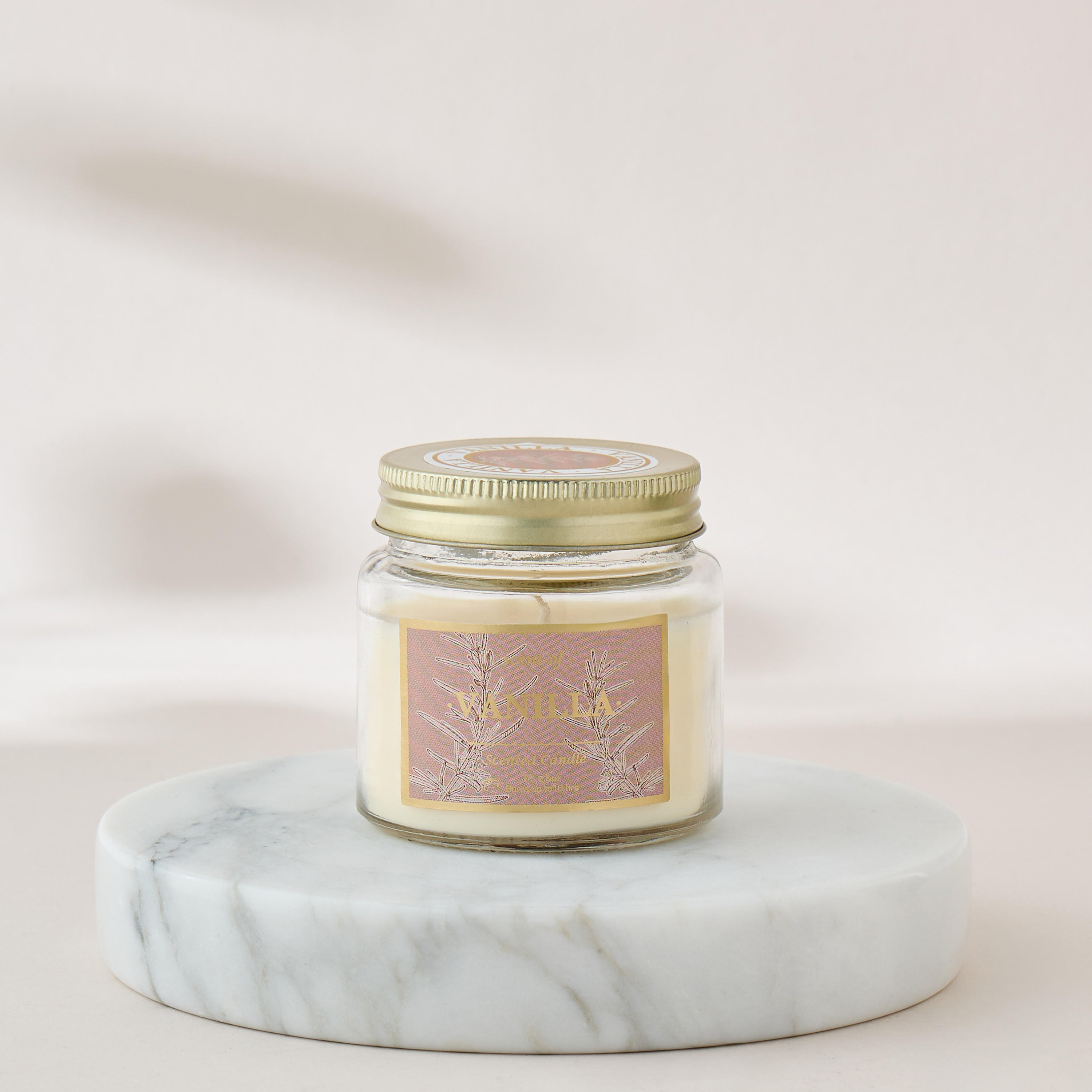 Vanilla Scented Jar Candle - 70 gms-household-homefragrance-candles-image-2