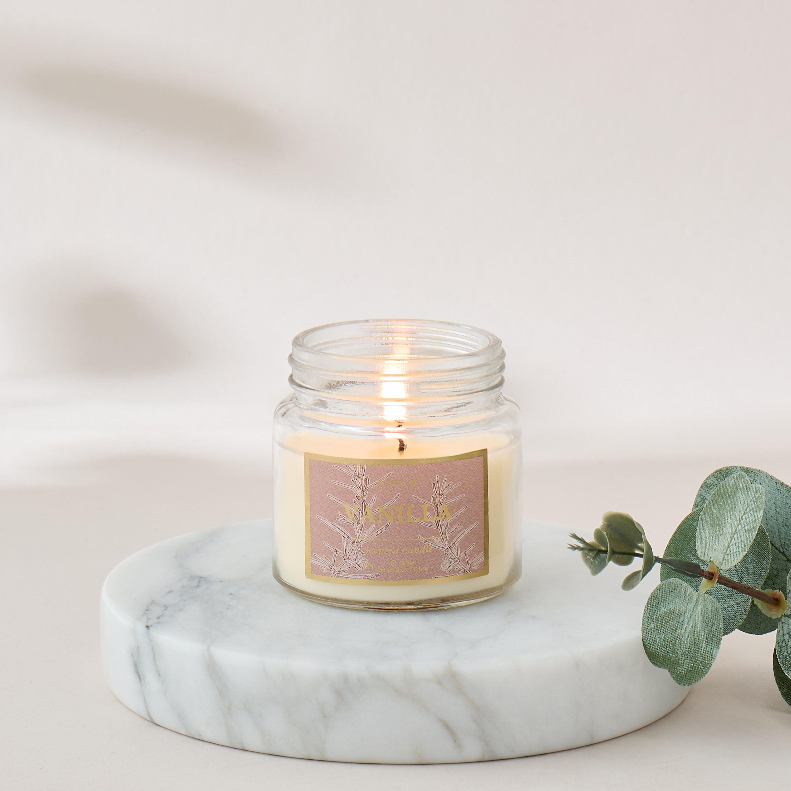 Vanilla Scented Jar Candle - 70 gms-household-homefragrance-candles-image-4