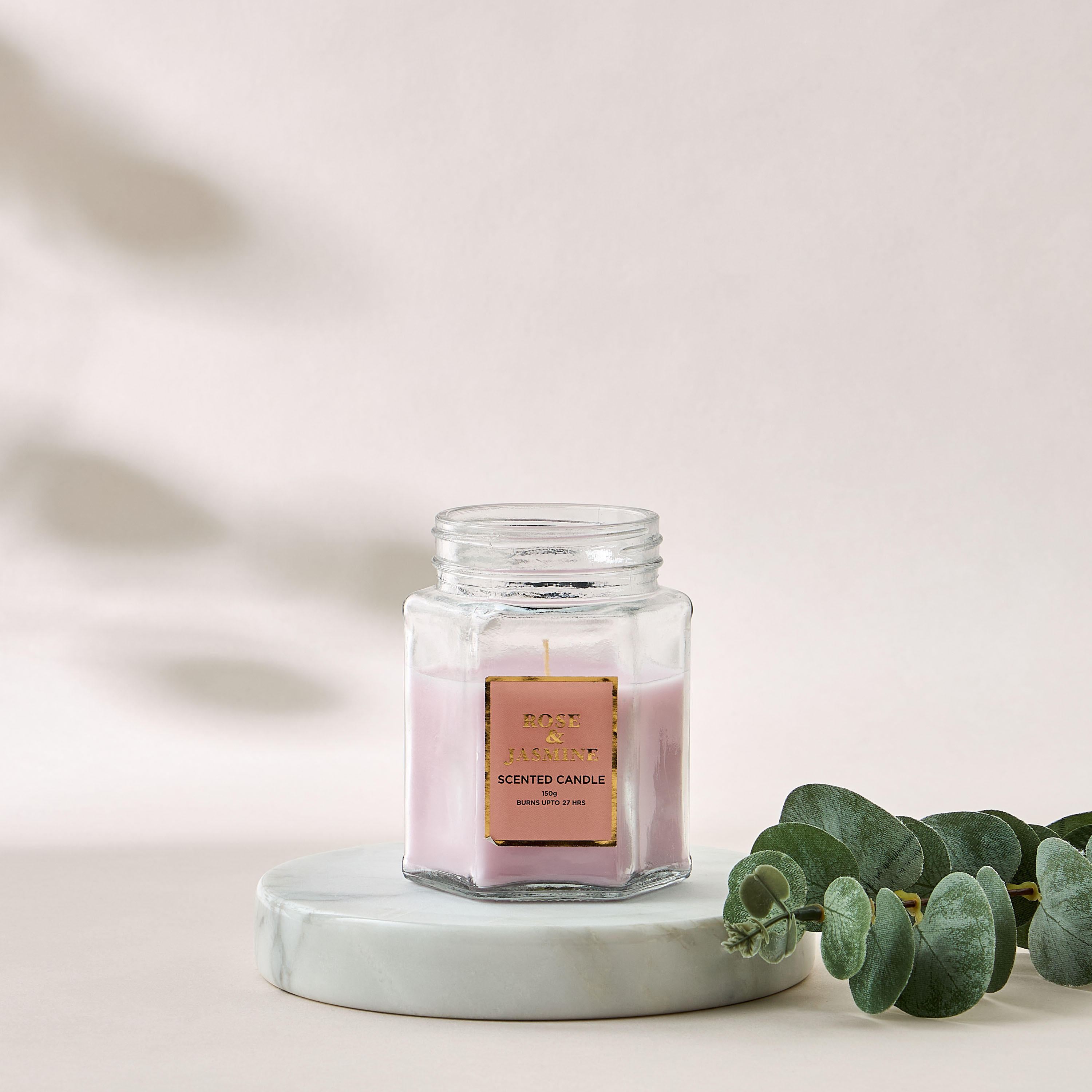 Lavender and Vanilla Scented Jar Candle - 150 gms-household-homefragrance-candles-image-1