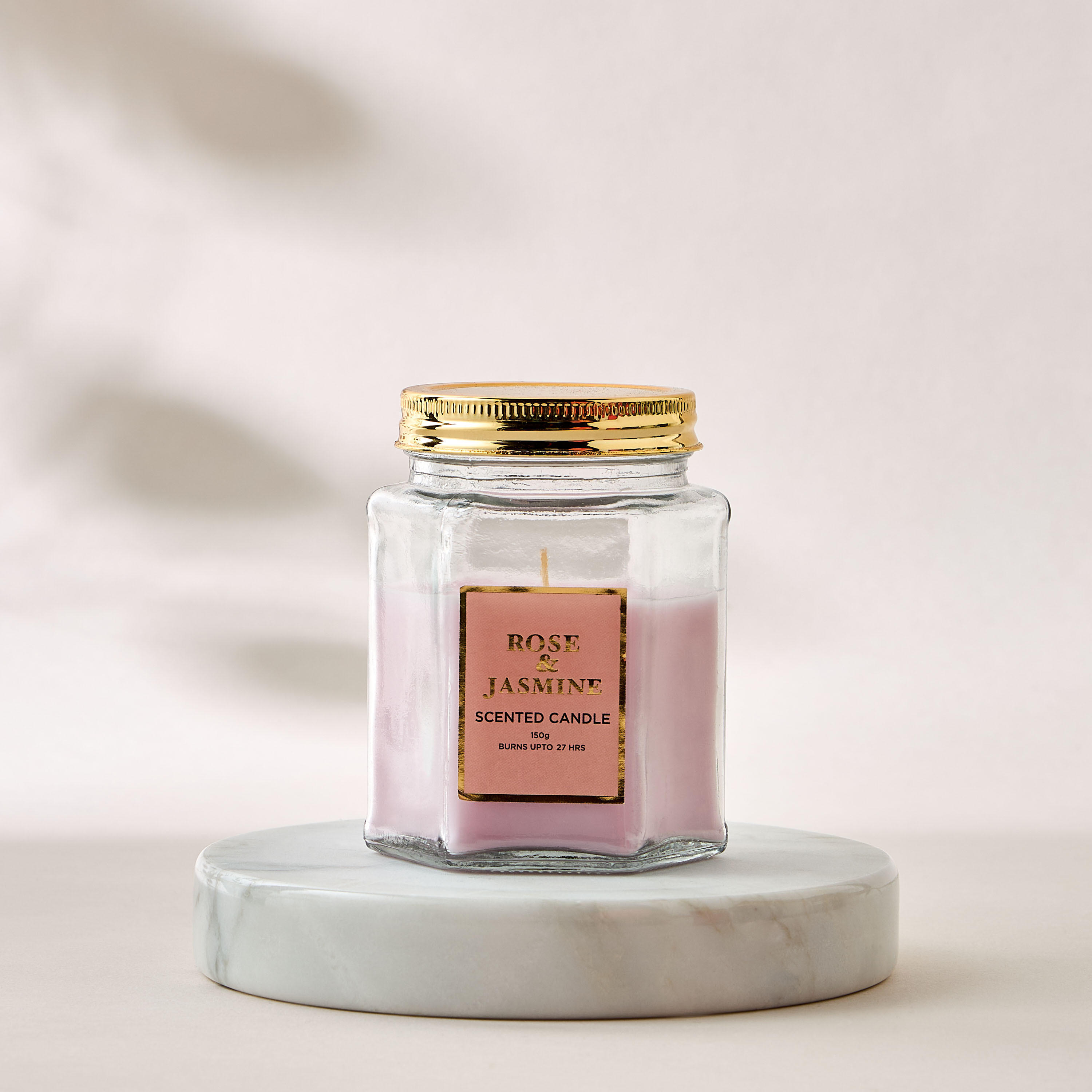 Lavender and Vanilla Scented Jar Candle - 150 gms-household-homefragrance-candles-image-2