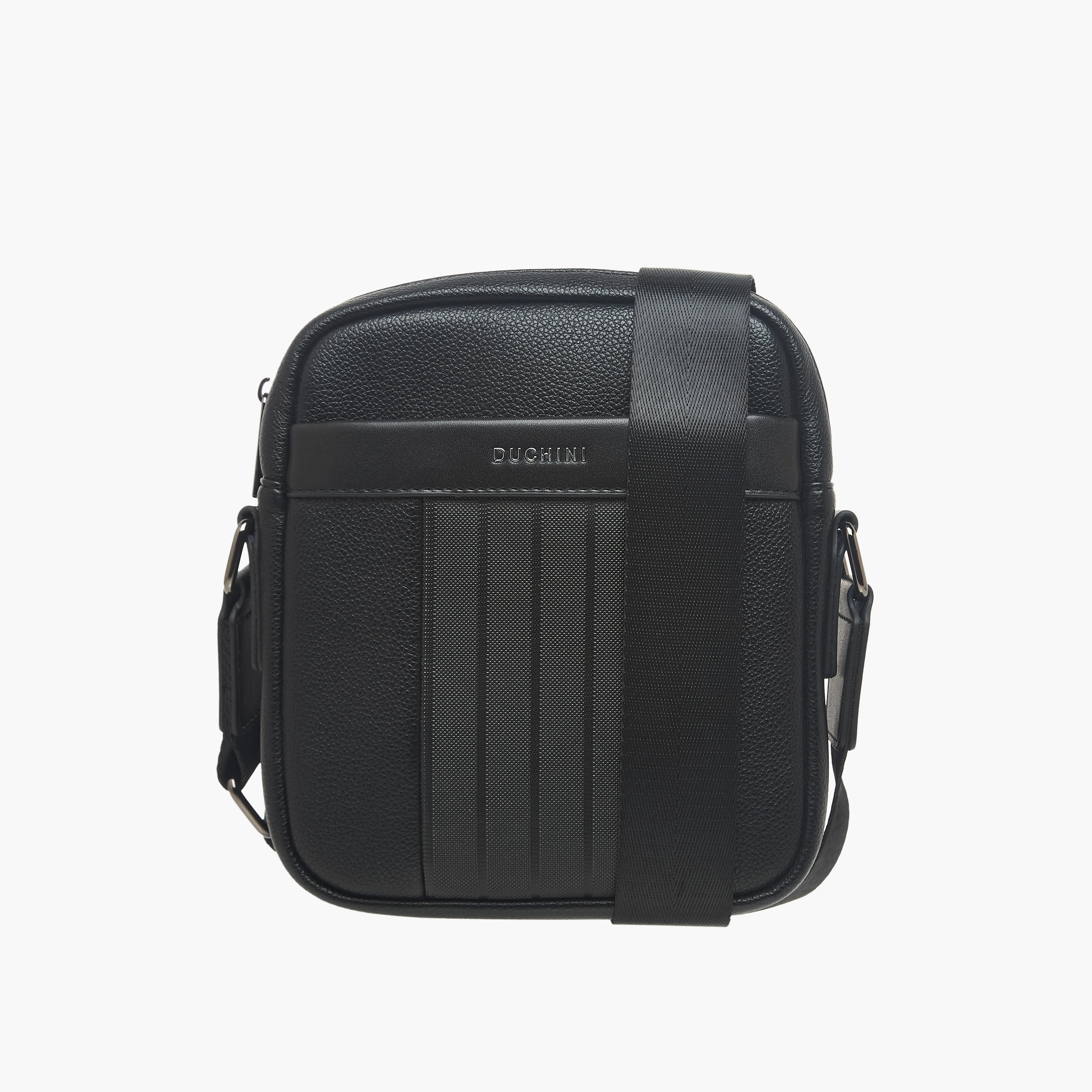 Duchini Men Solid Crossbody Bag-men-bags-image-1