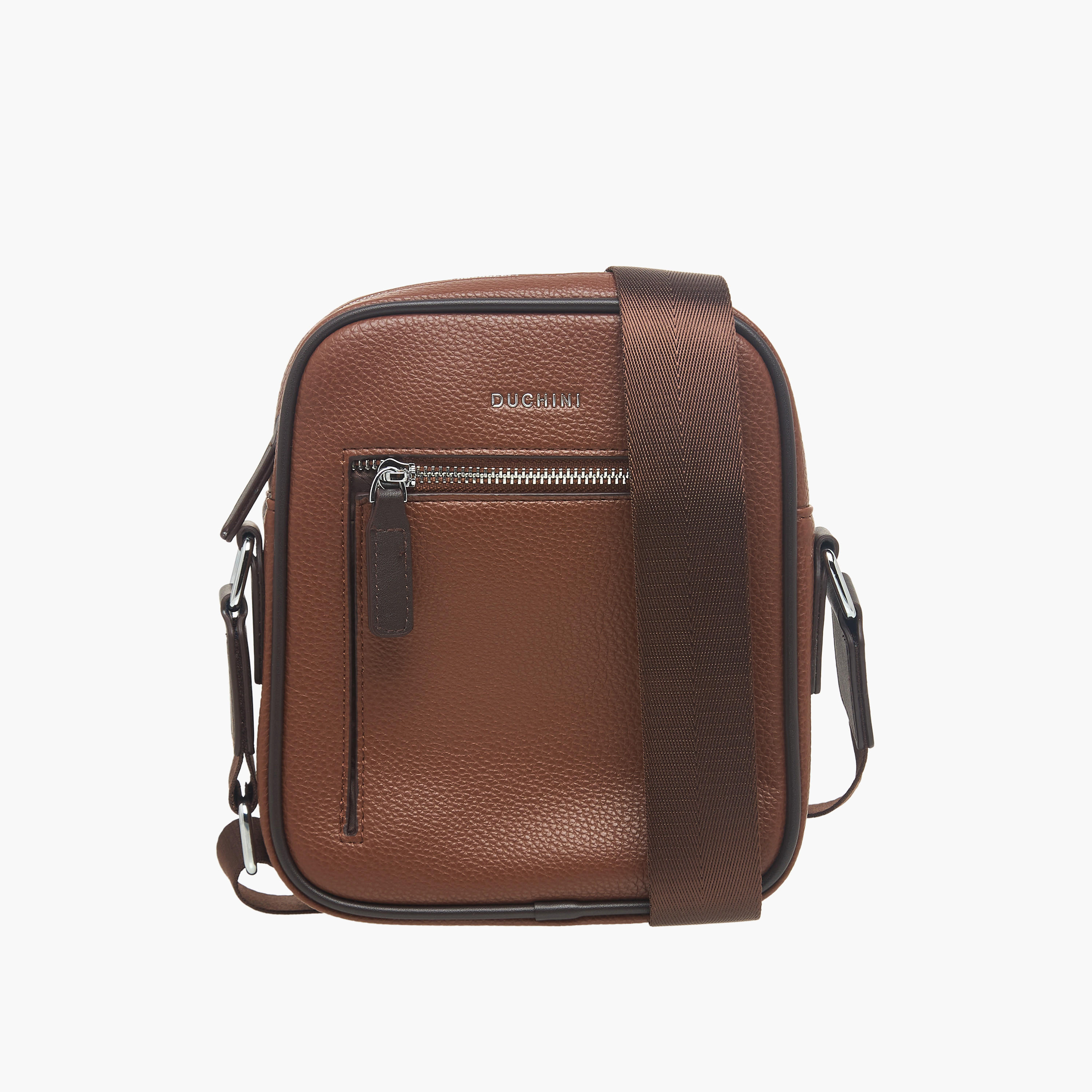 شنطة كروس بودي سادة بحزام قابل للتعديل للرجال من دوتشيني-men-bags-image-7