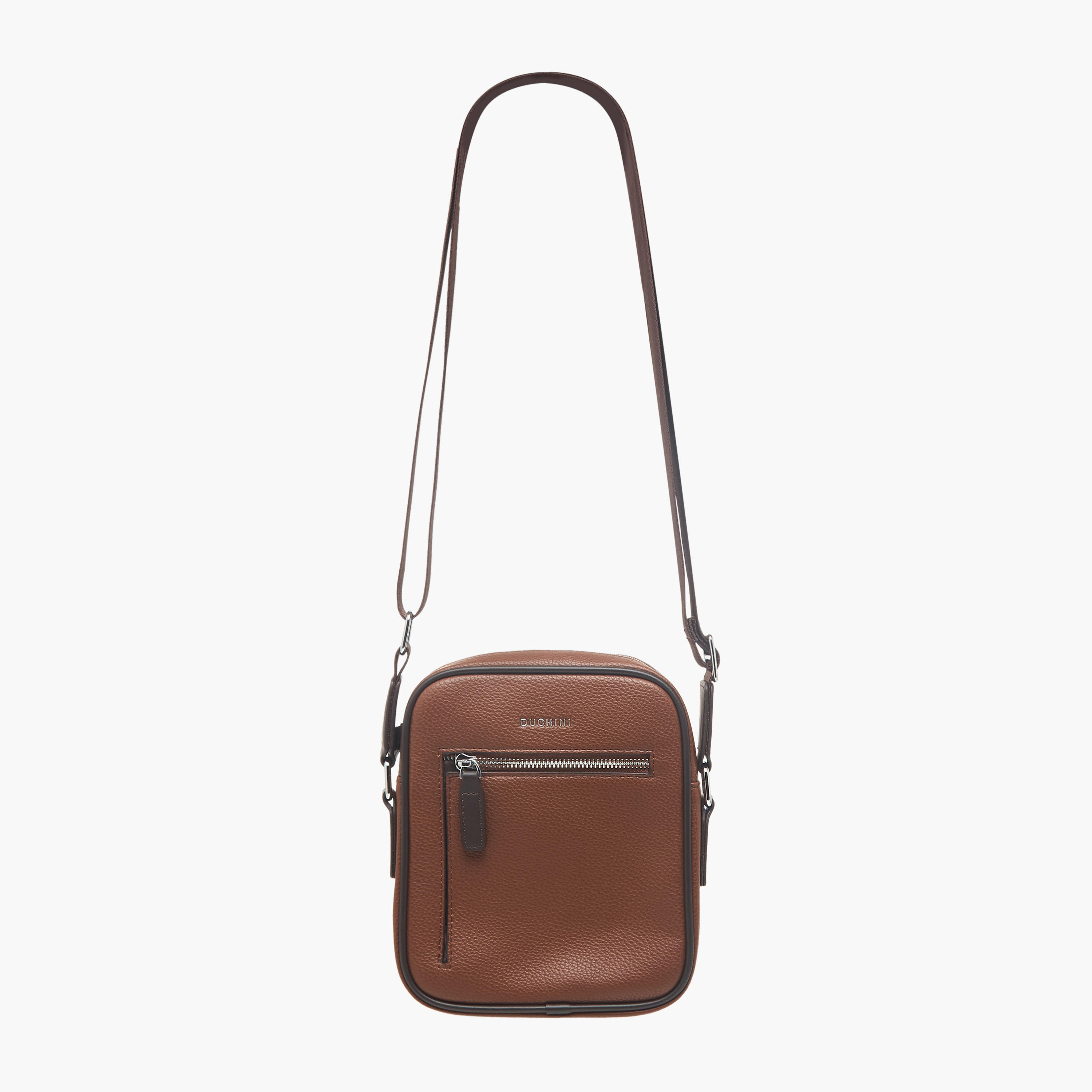 شنطة كروس بودي سادة بحزام قابل للتعديل للرجال من دوتشيني-men-bags-image-6