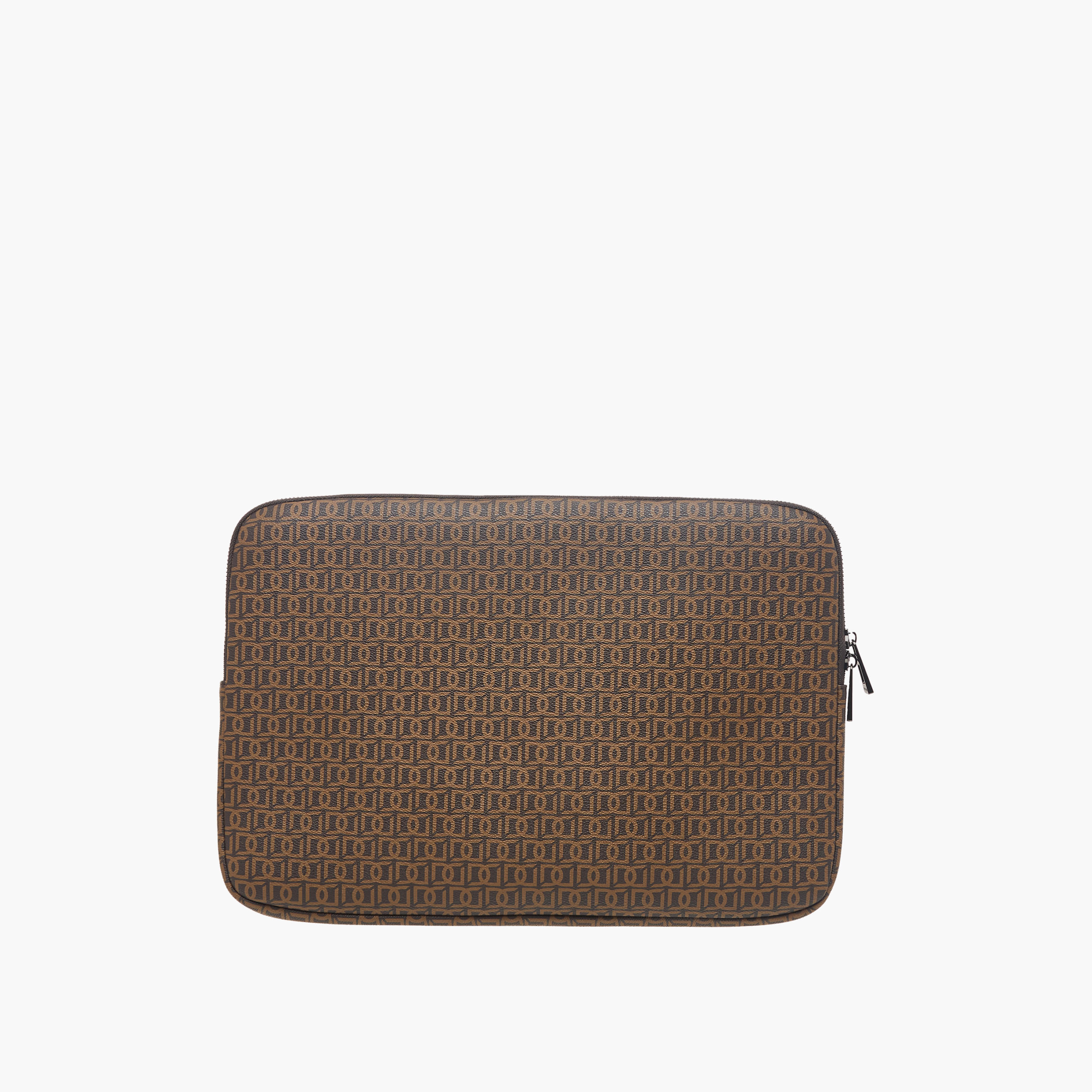 Duchini Men Monongram Print Laptop Case-men-bags-image-1