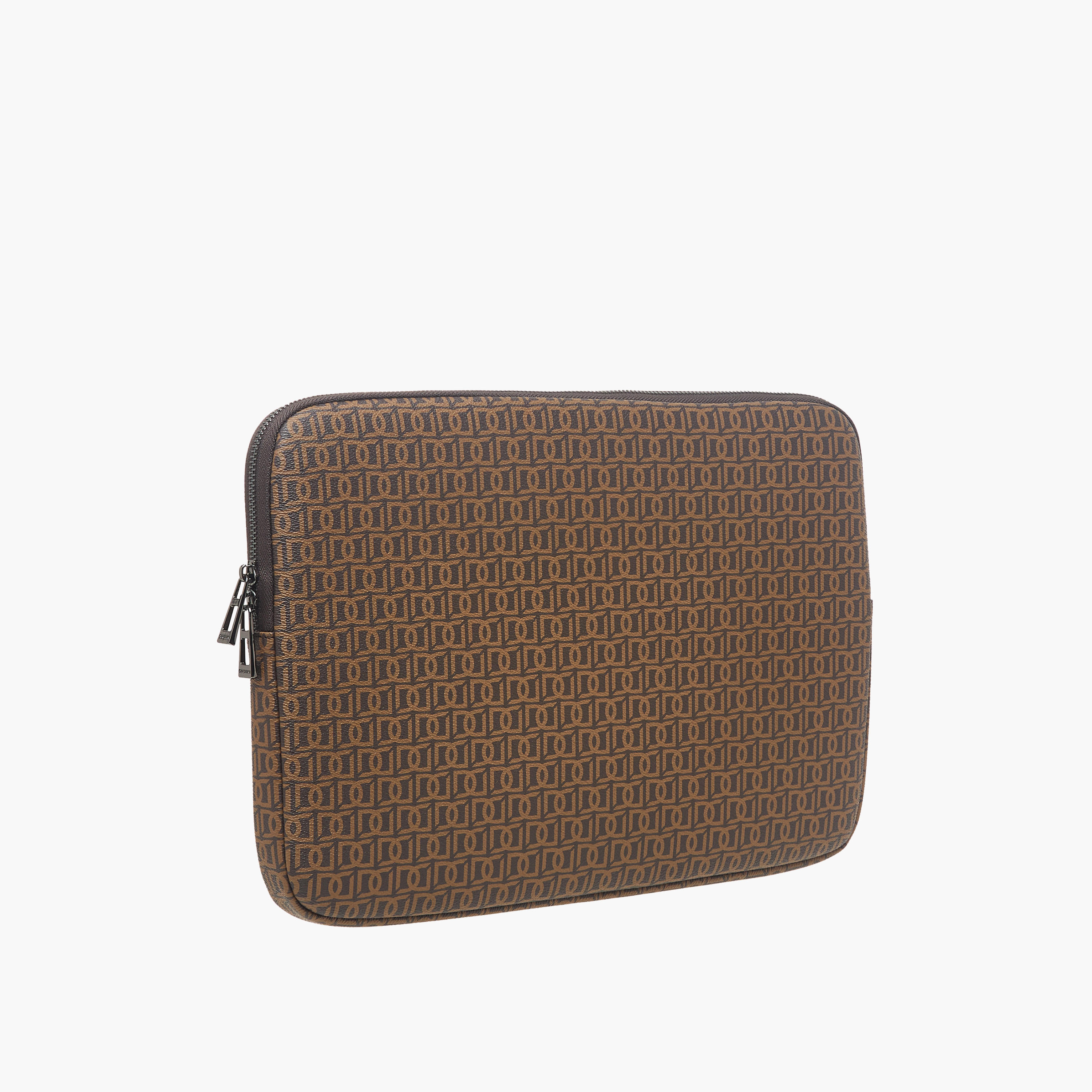 Duchini Men Monongram Print Laptop Case-men-bags-image-2