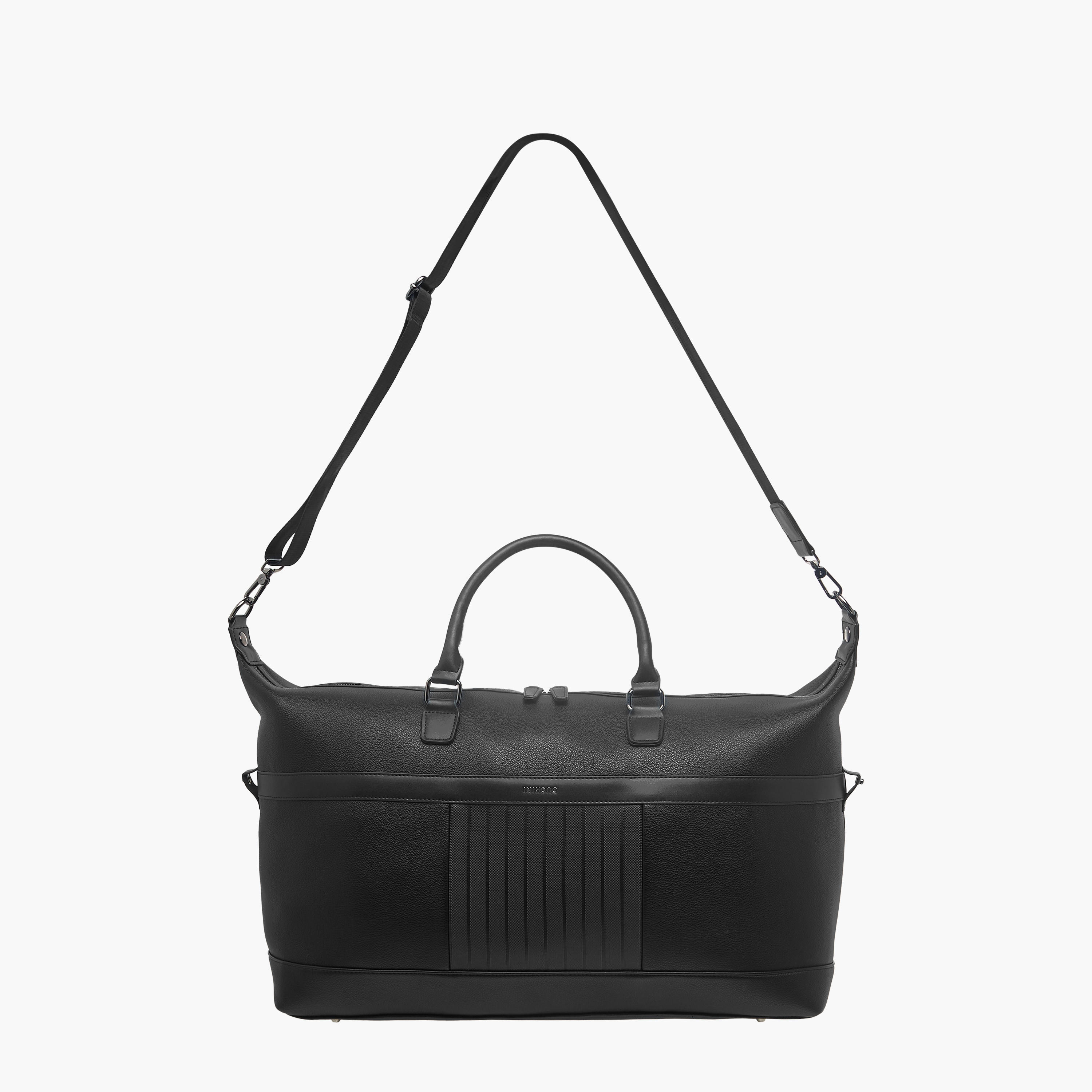شنطة دافل سادة بحزام قابل للفصل وسحاب إغلاق من دوتشيني-travel-luggagesandbags-dufflebags-image-2