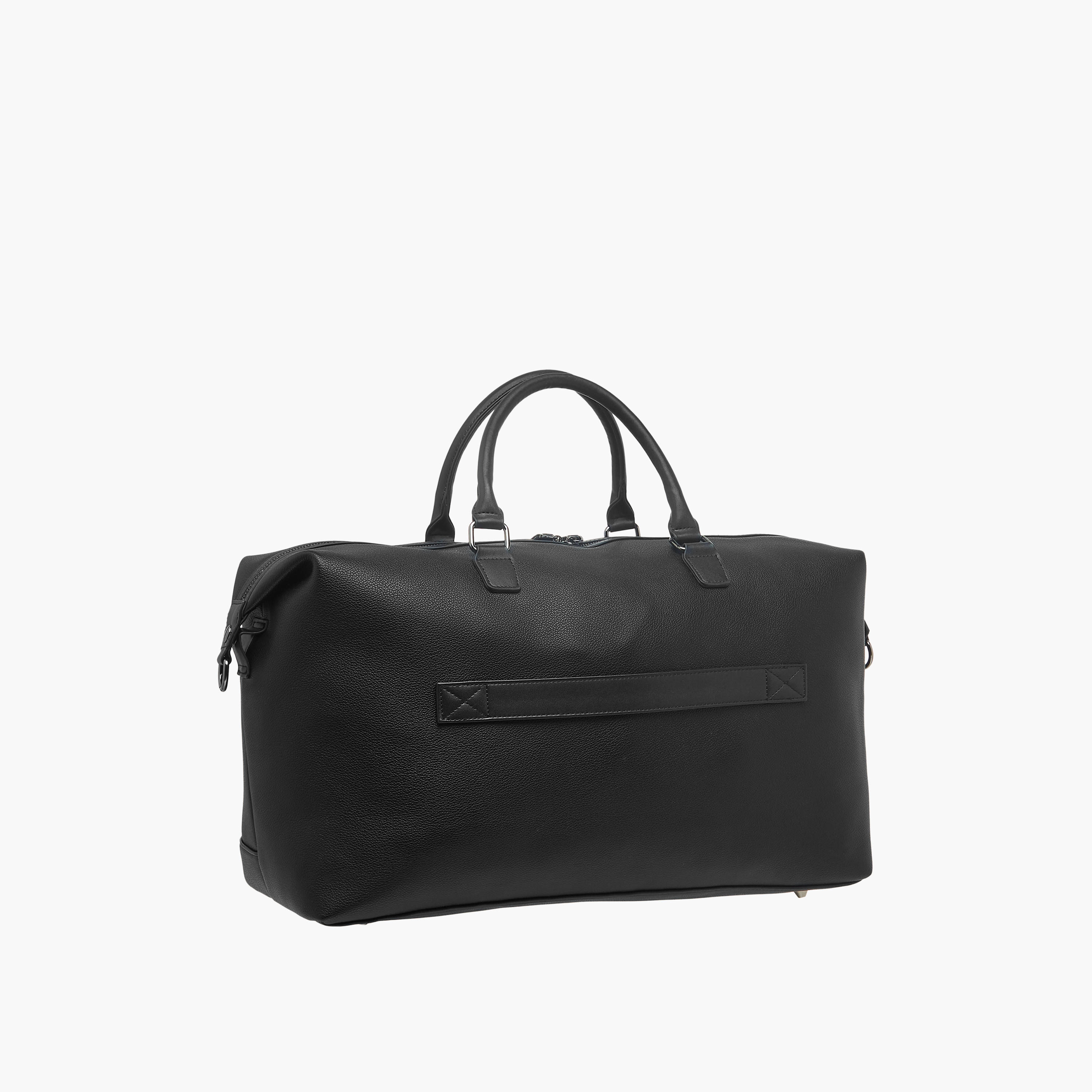 شنطة دافل سادة بحزام قابل للفصل وسحاب إغلاق من دوتشيني-travel-luggagesandbags-dufflebags-image-3