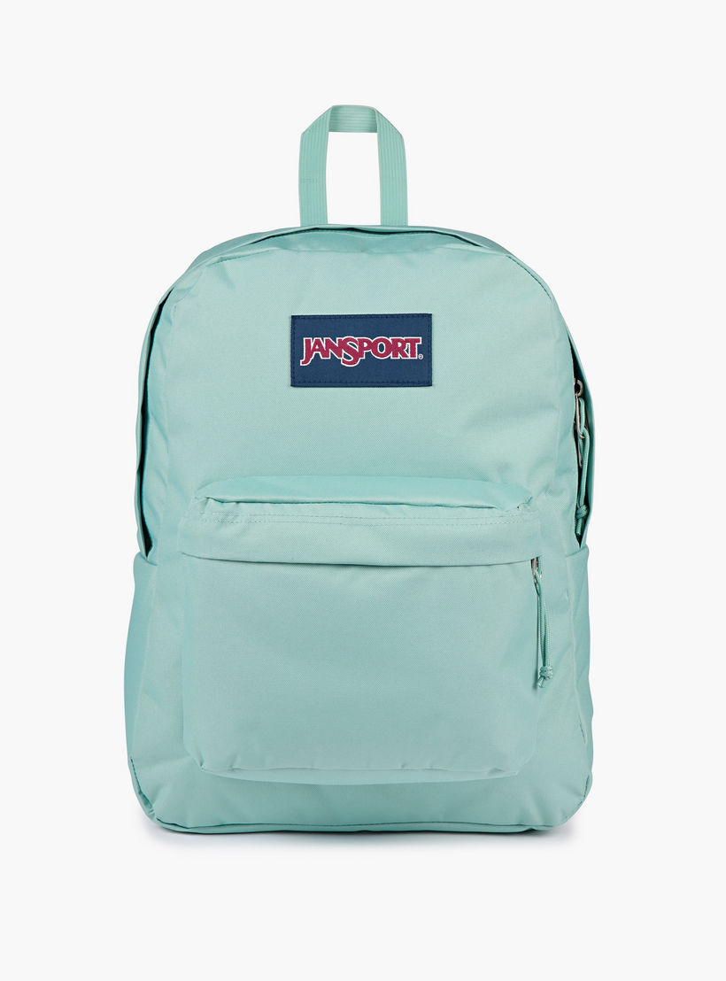 Jansport Solid Backpack with Adjustable Straps and Zip Closure - 14x32x42 cms-school-bagsandbackpacks-backpacks-image-1