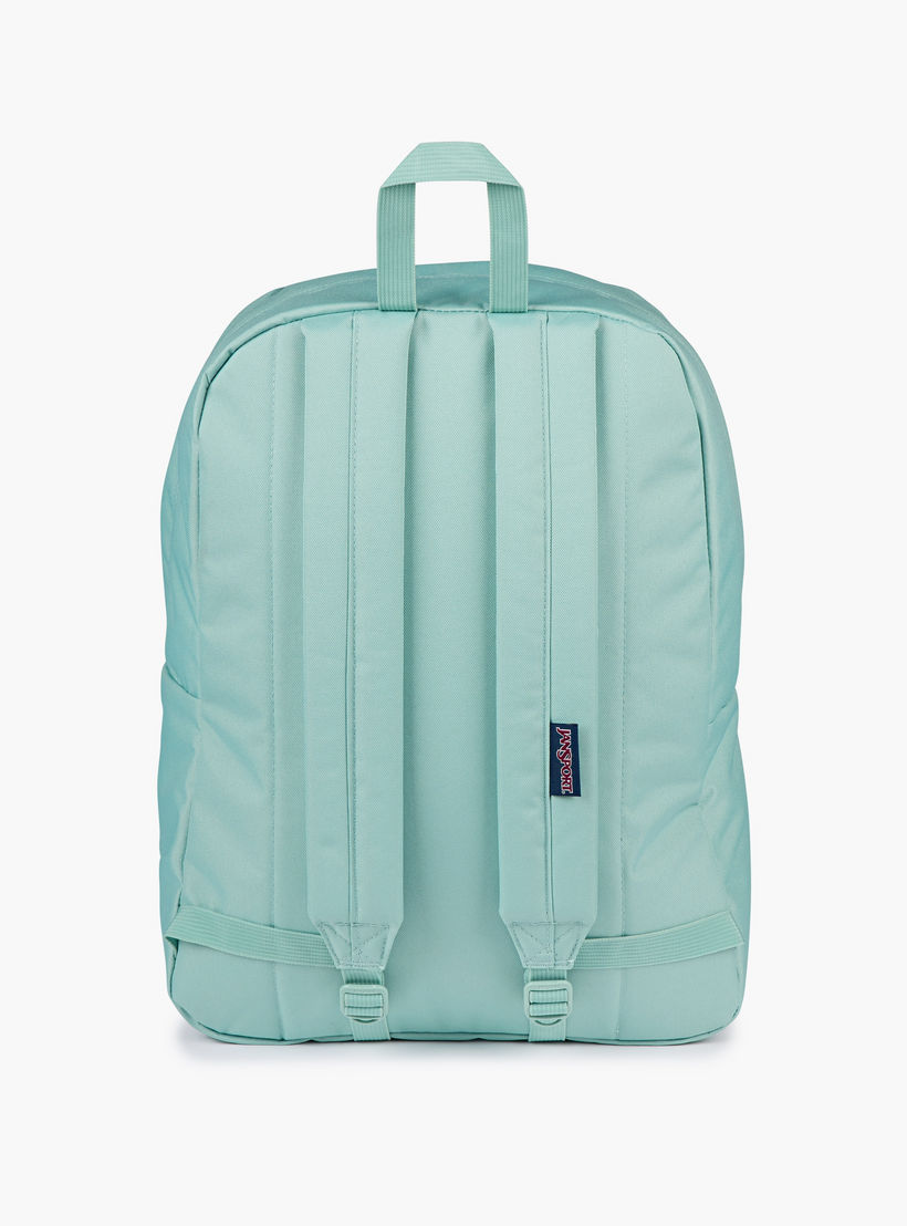Jansport Solid Backpack with Adjustable Straps and Zip Closure - 14x32x42 cms-school-bagsandbackpacks-backpacks-image-5