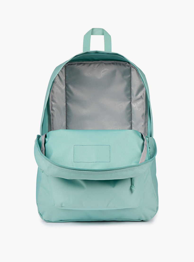 Jansport Solid Backpack with Adjustable Straps and Zip Closure - 14x32x42 cms-school-bagsandbackpacks-backpacks-image-7