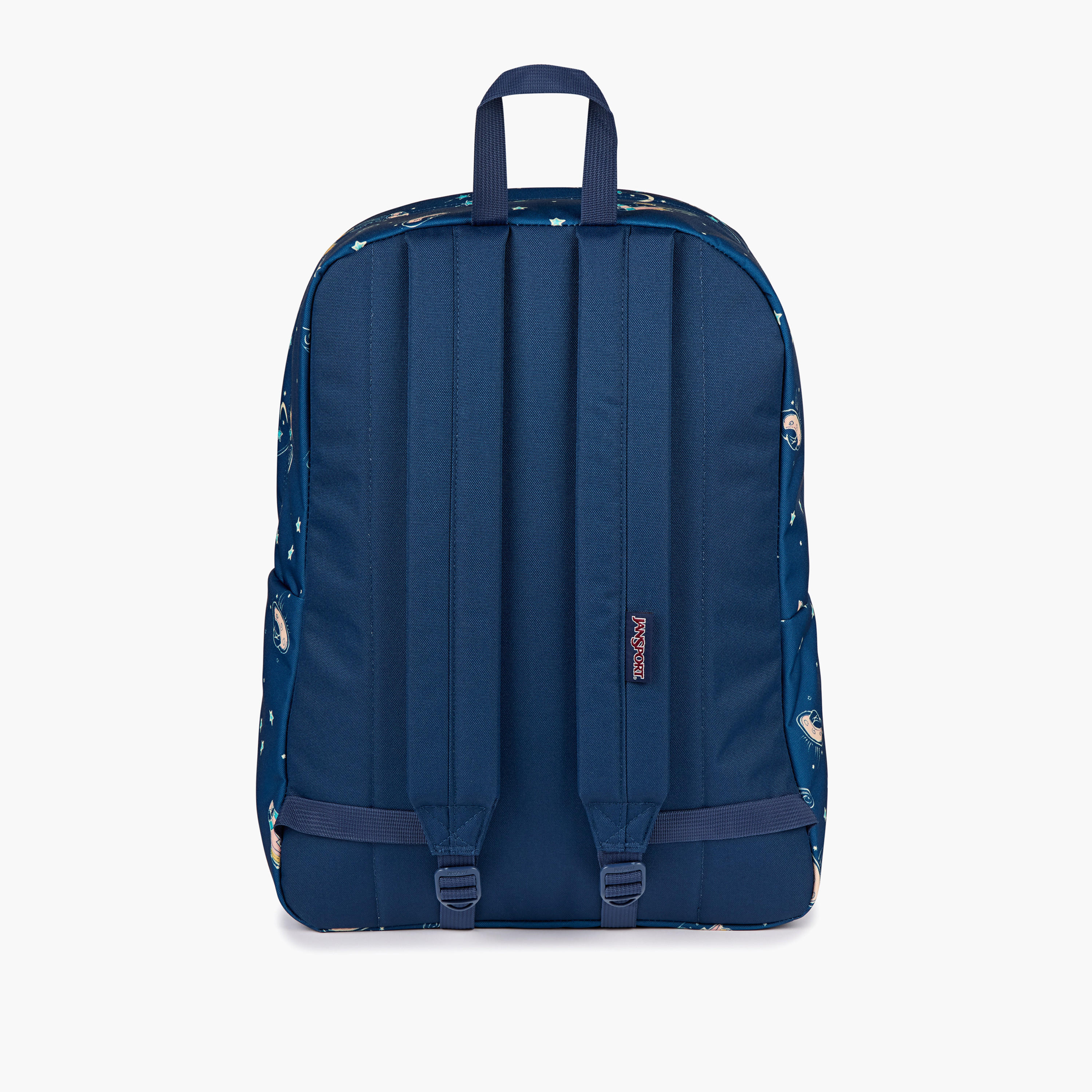 Jansport Space Print Backpack with Adjustable Straps and Zip Closure - 14x32x42 cms-school-bagsandbackpacks-backpacks-image-4