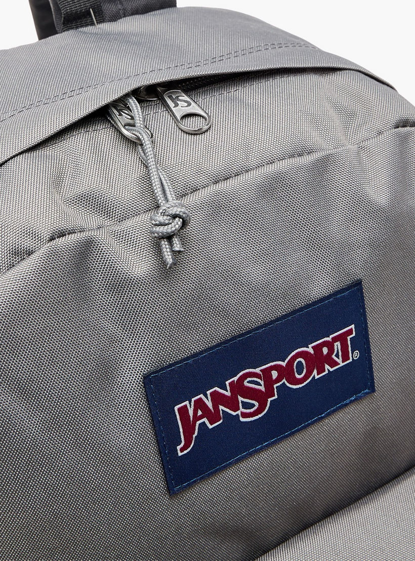Jansport Solid Backpack with Padded Shoulder Straps - 14x32x42 cms-school-bagsandbackpacks-backpacks-image-3