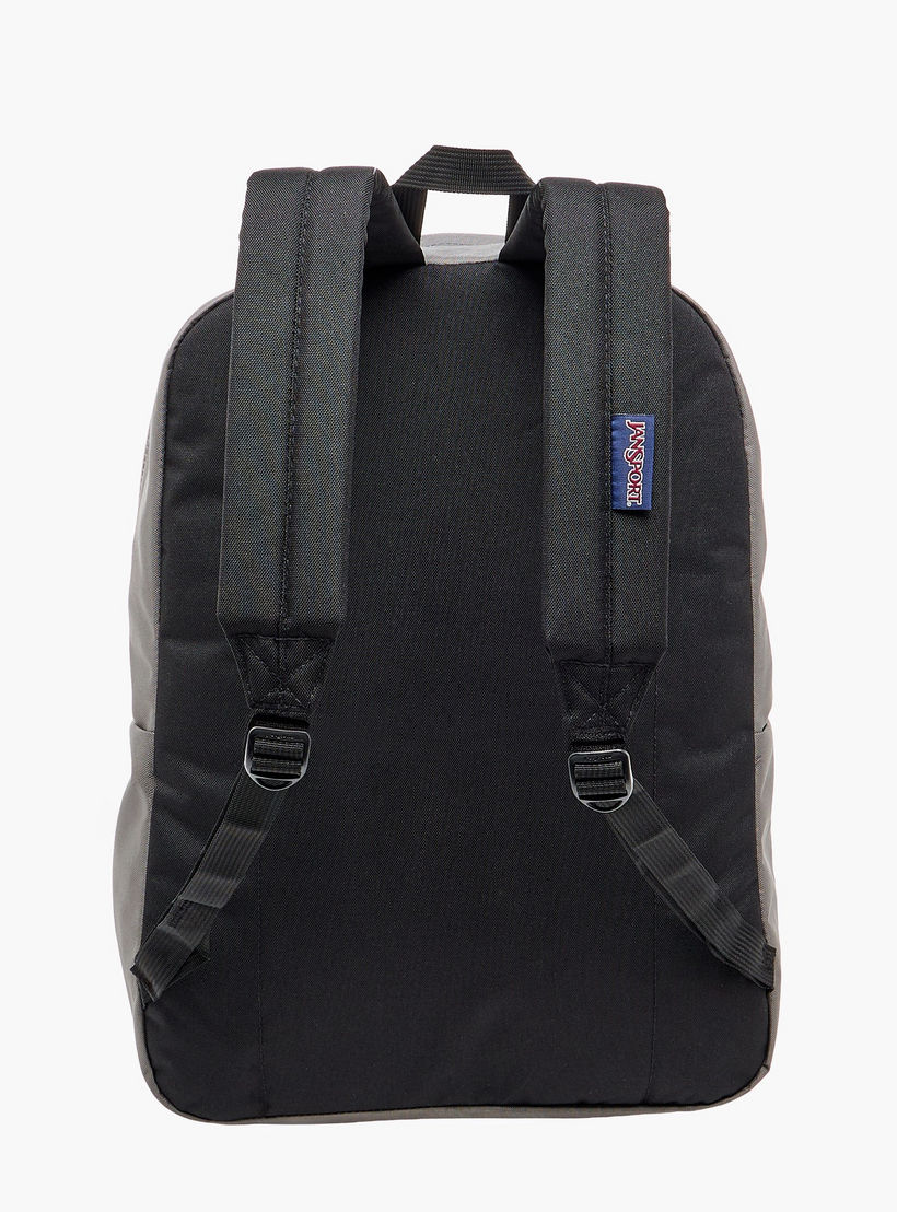 Jansport Solid Backpack with Padded Shoulder Straps - 14x32x42 cms-school-bagsandbackpacks-backpacks-image-9