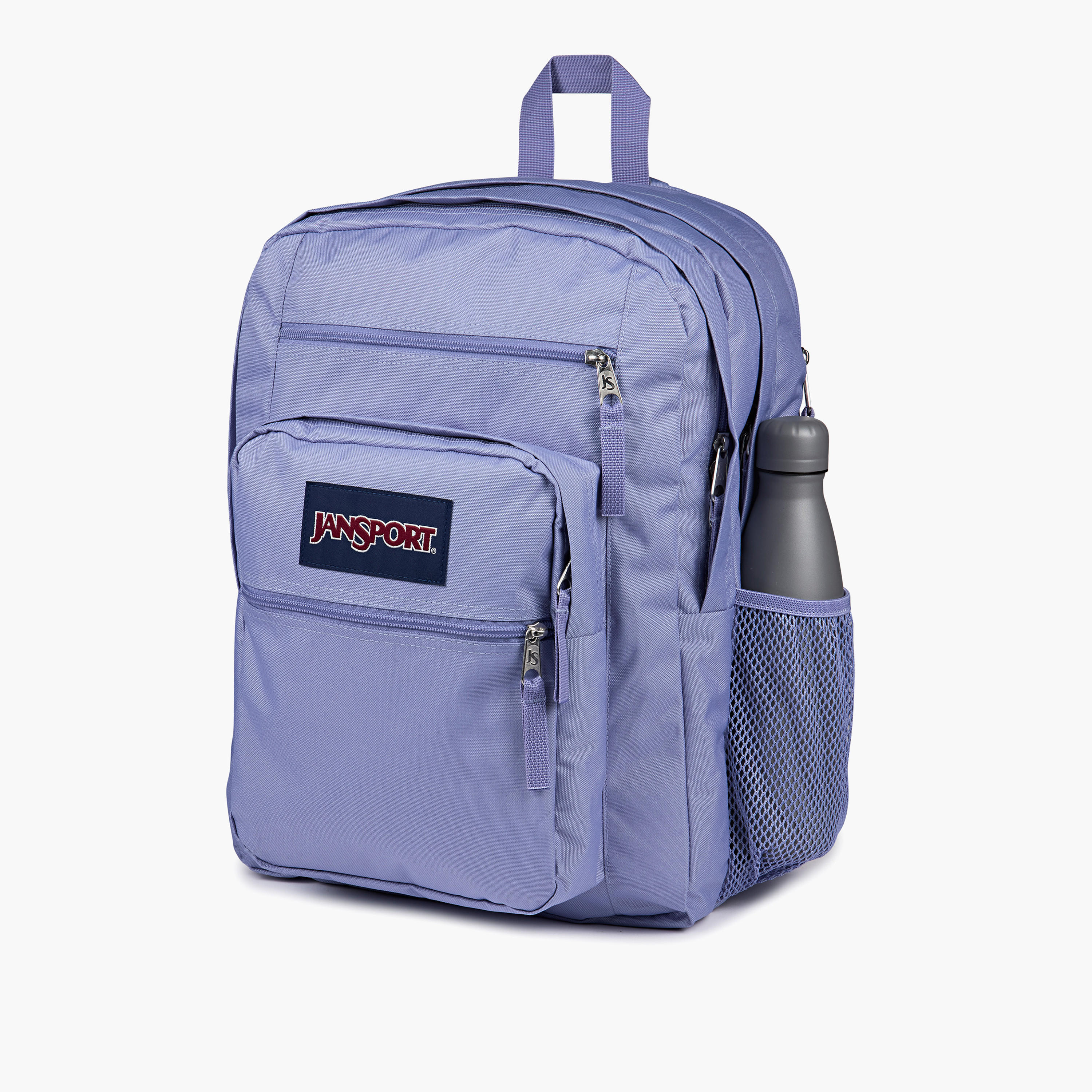 Jansport Solid Backpack with Adjustable Straps and Zip Closure - 19x33x44 cms-school-bagsandbackpacks-backpacks-image-4