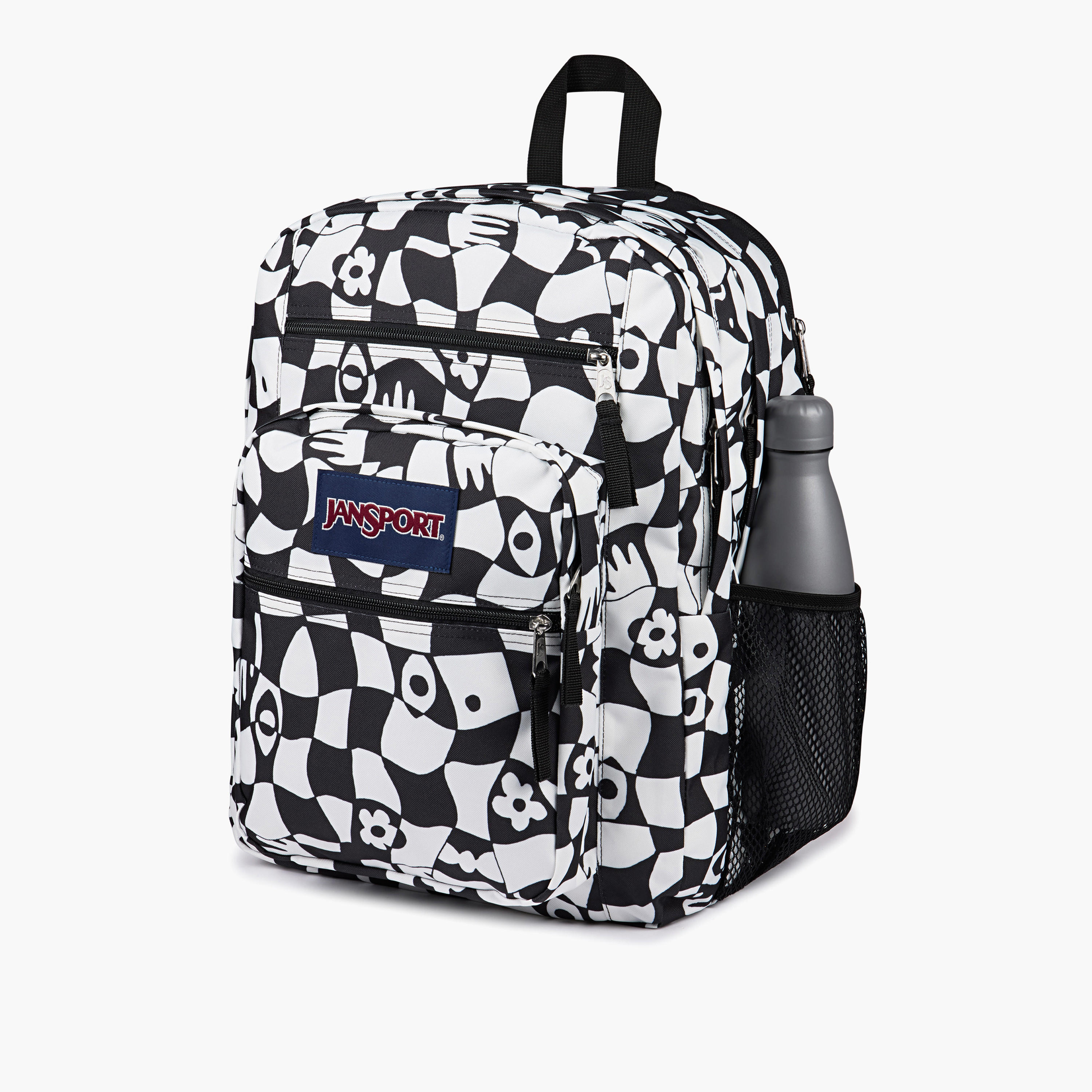 Jansport Printed Backpack with Adjustable Straps and Zip Closure - 19x33x44 cms-school-bagsandbackpacks-backpacks-image-4
