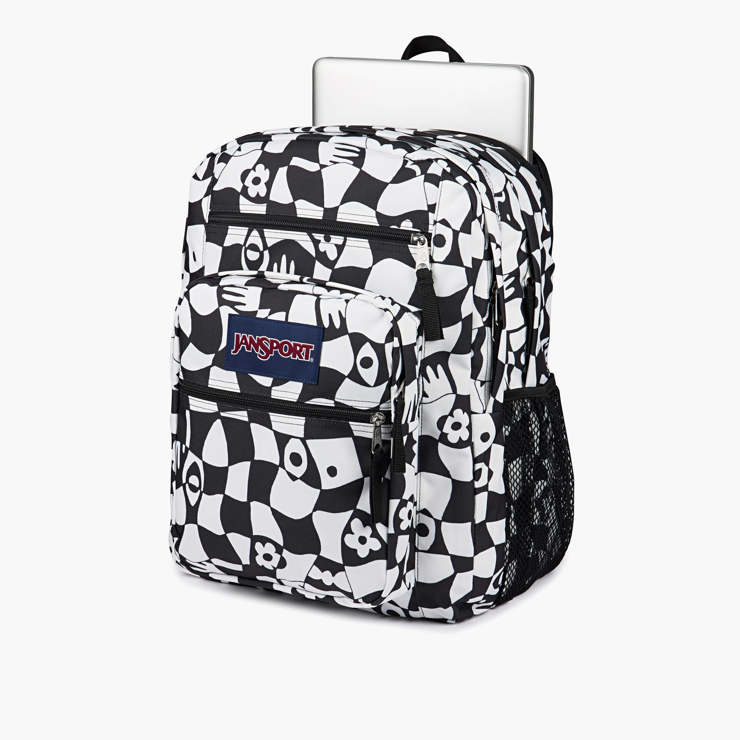 Jansport Printed Backpack with Adjustable Straps and Zip Closure - 19x33x44 cms-school-bagsandbackpacks-backpacks-image-5