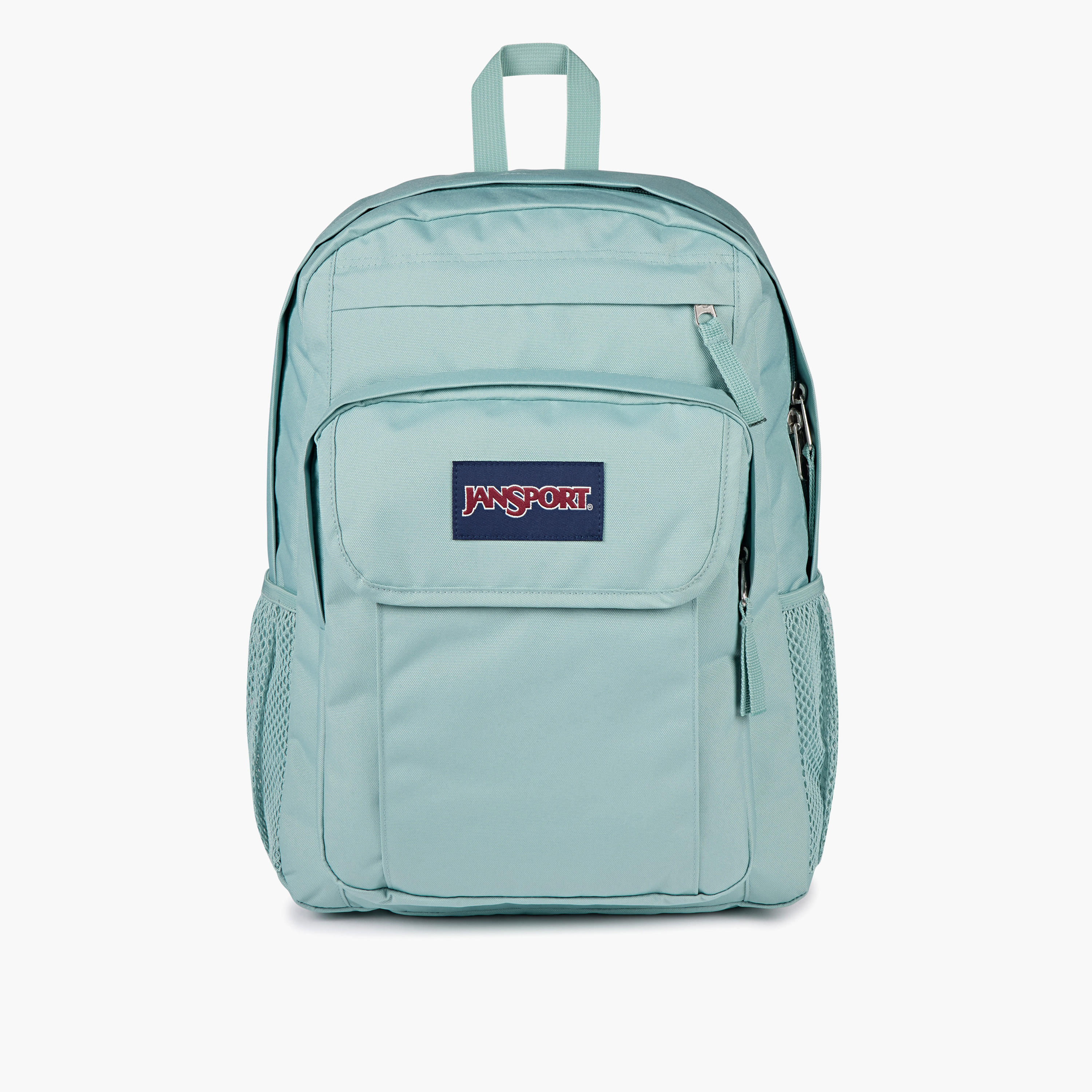 Jansport Solid Backpack with Adjustable Straps and Zip Closure - 14x32x42 cms-school-bagsandbackpacks-backpacks-image-1