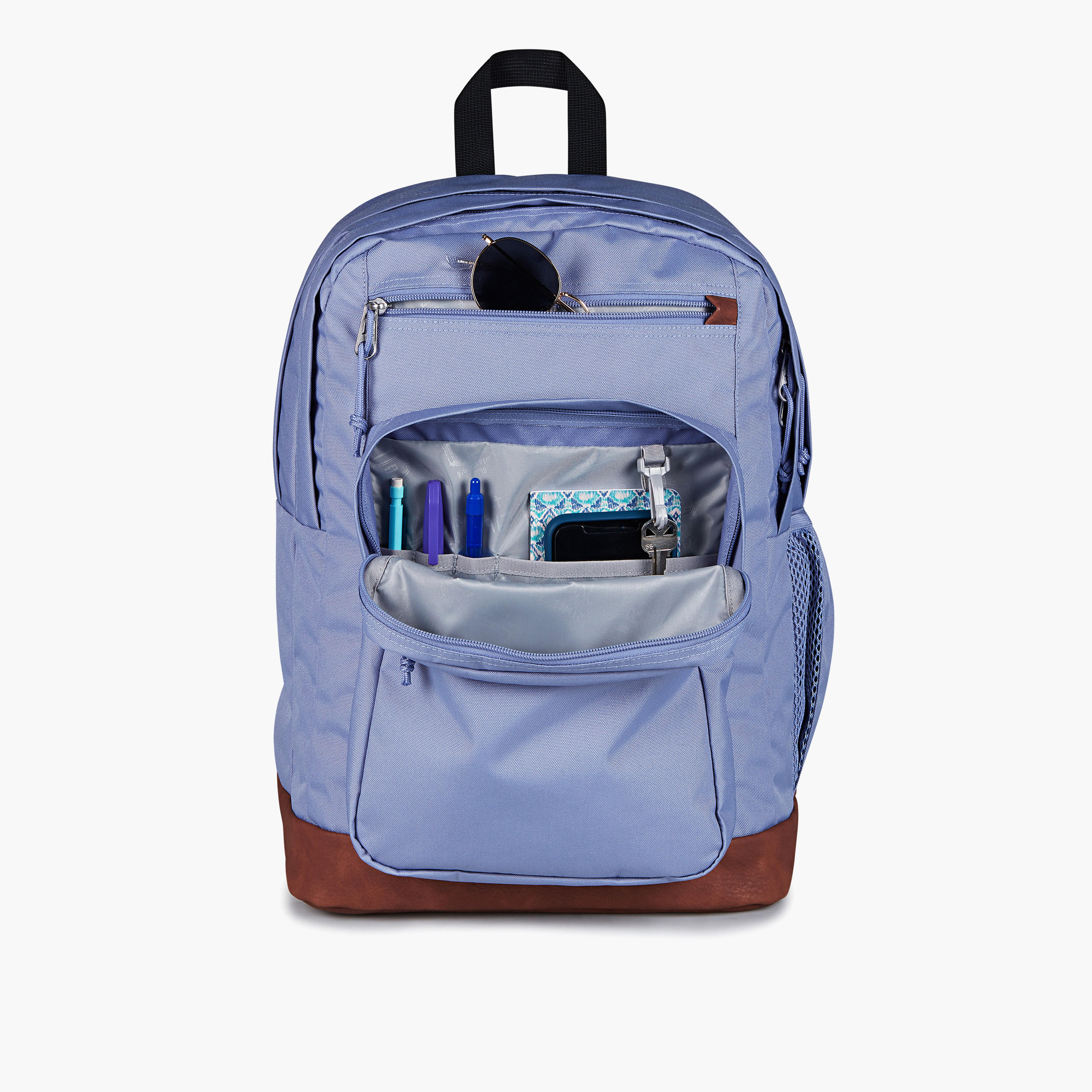 Jansport Solid Backpack with Adjustable Straps and Zip Closure - 21x31x44 cms-school-bagsandbackpacks-backpacks-image-6