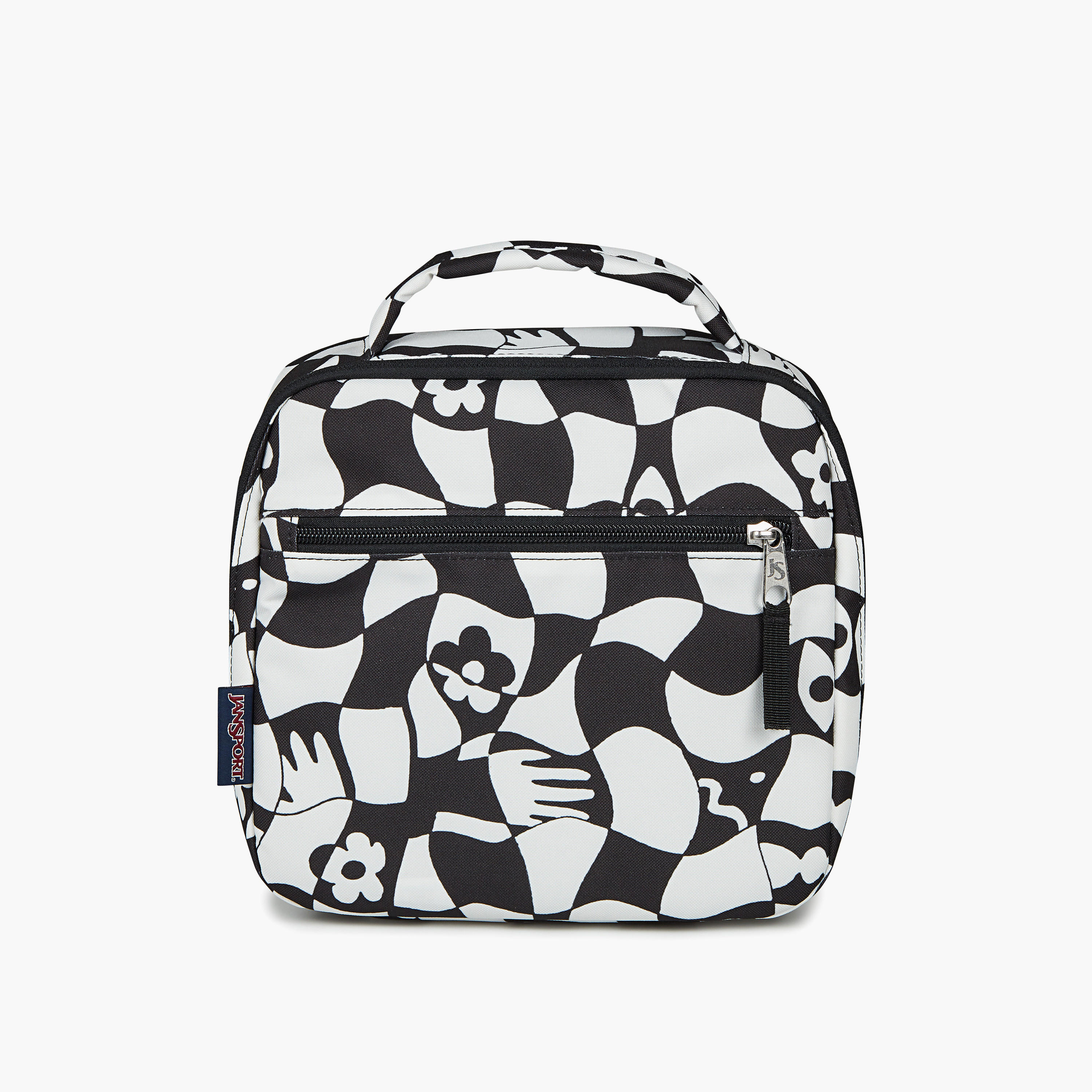 Jansport Printed Lunch Bag with Zip Closure-school-lunchessentials-lunchbags-image-1