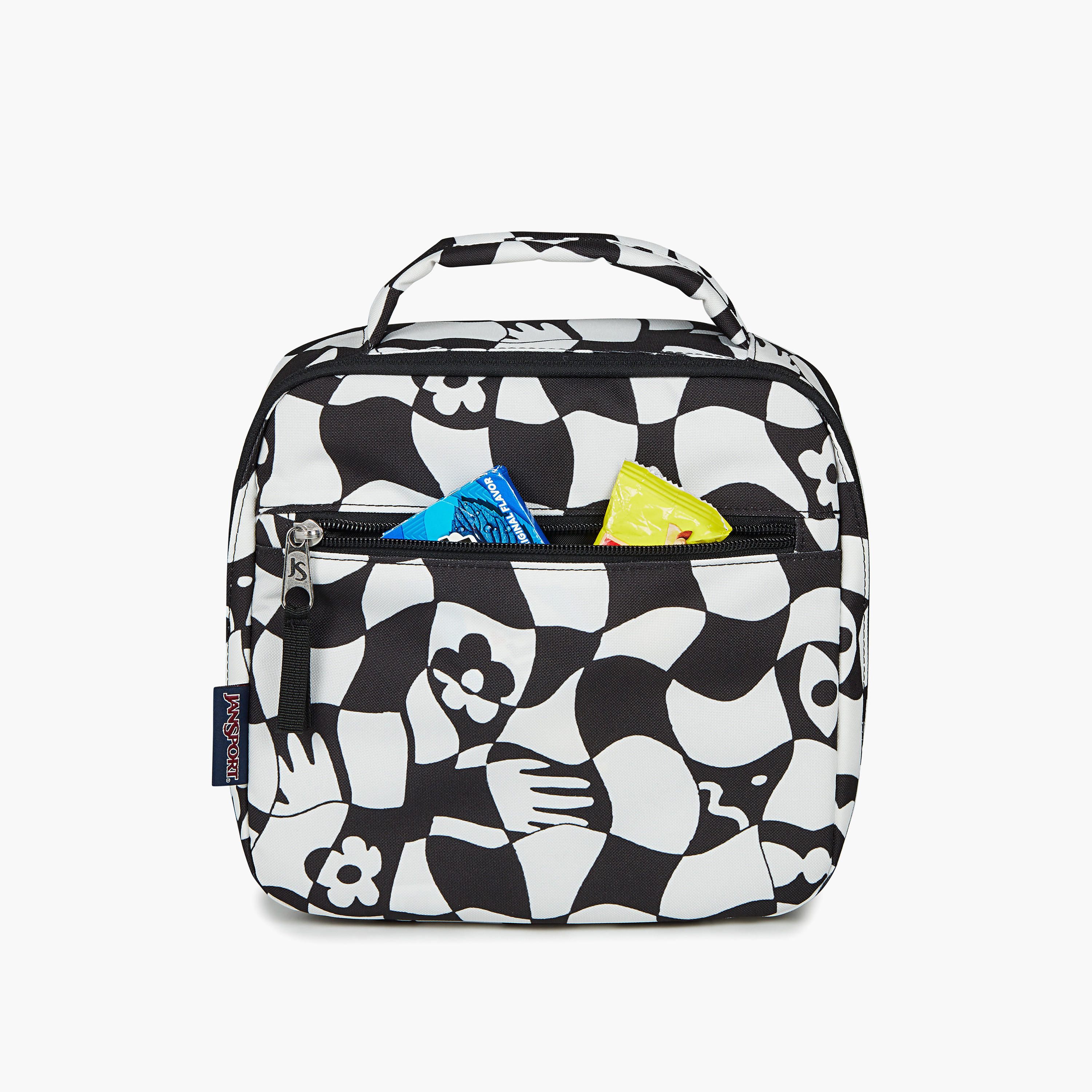 Jansport Printed Lunch Bag with Zip Closure-school-lunchessentials-lunchbags-image-4