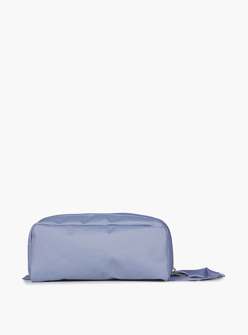مقلمة سادة مع سحّاب إغلاق من جانسبورت-school-stationery-pencilcases-image-3