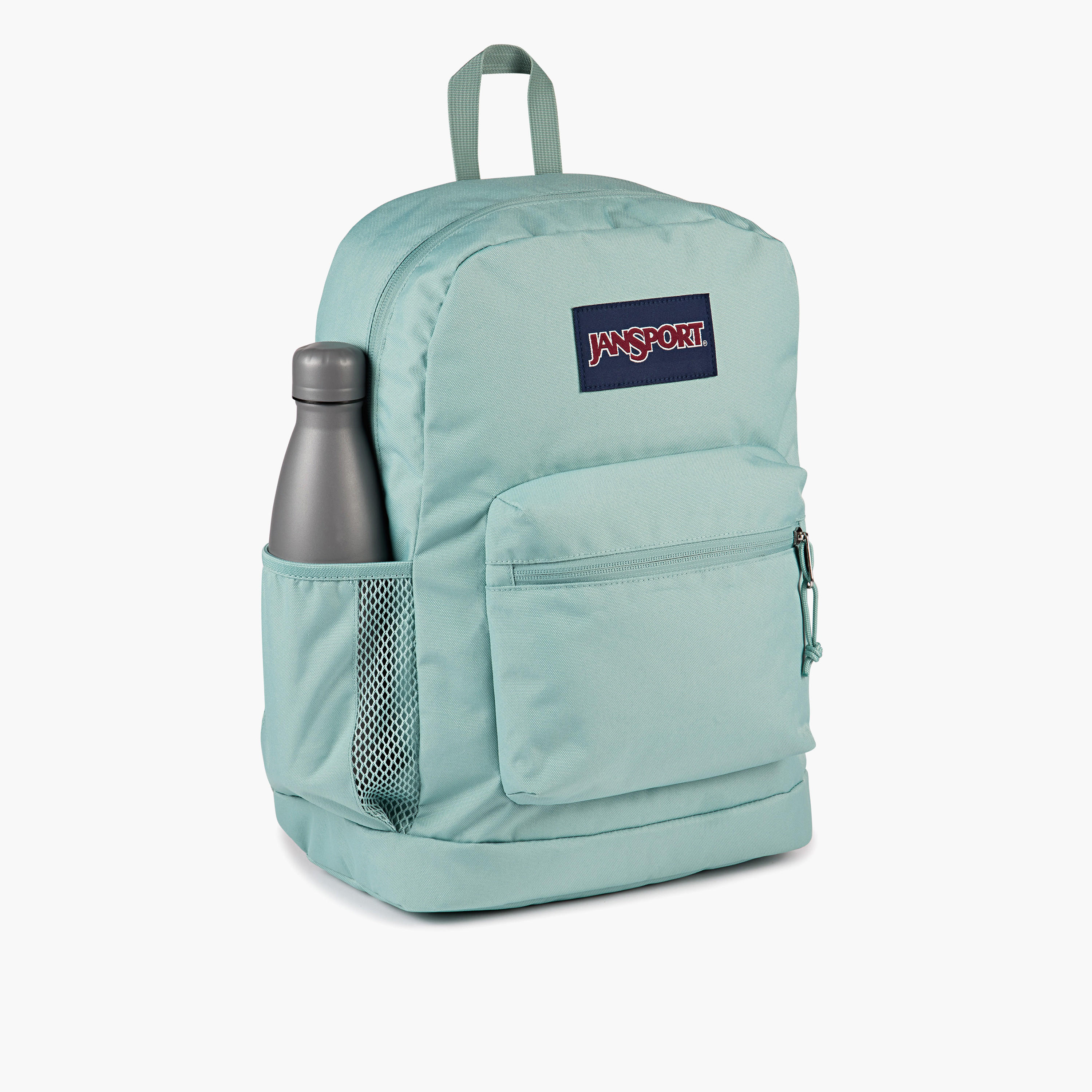 Jansport Solid Backpack with Adjustable Straps and Zip Closure - 15x32x42 cms-school-bagsandbackpacks-backpacks-image-6