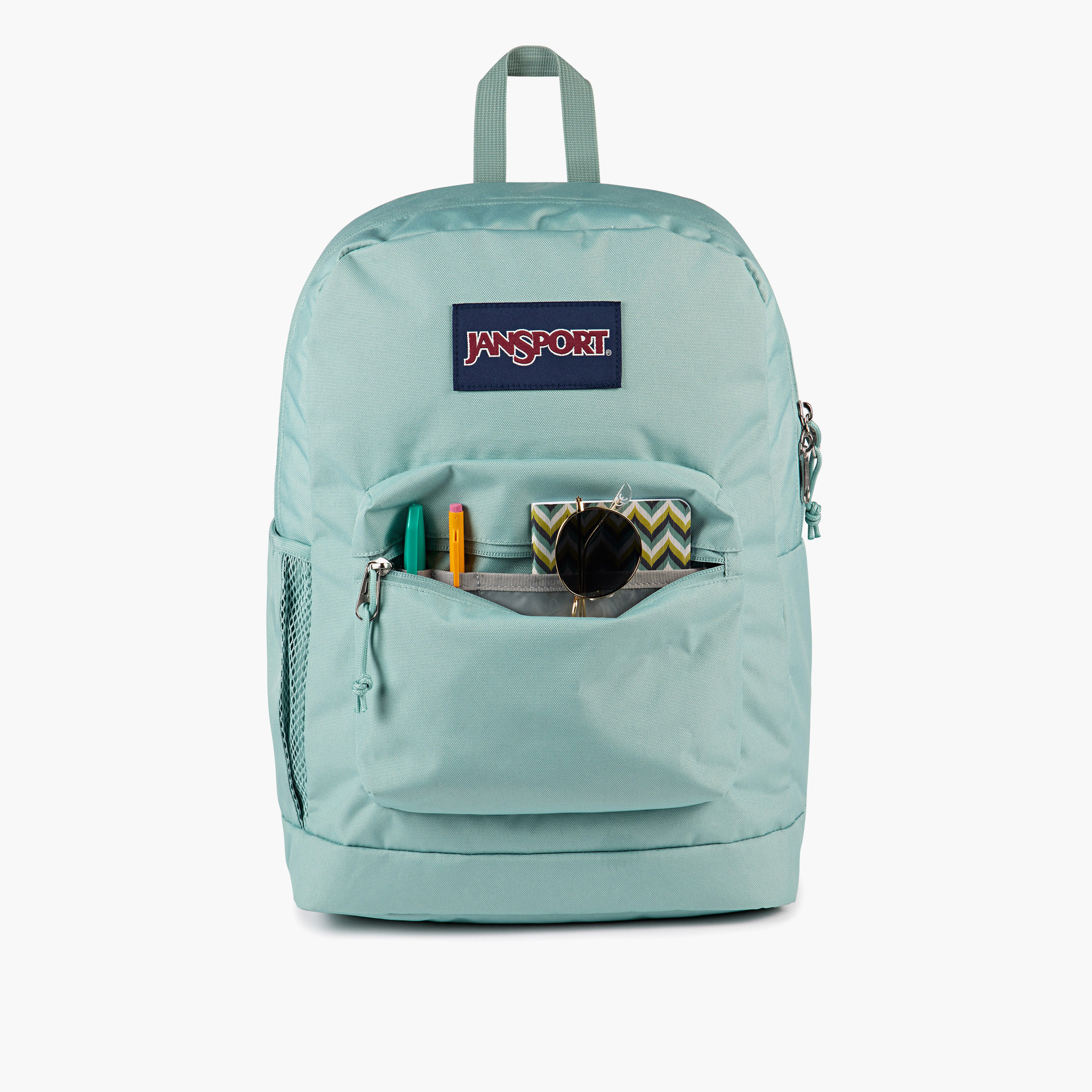 Jansport Solid Backpack with Adjustable Straps and Zip Closure - 15x32x42 cms-school-bagsandbackpacks-backpacks-image-15