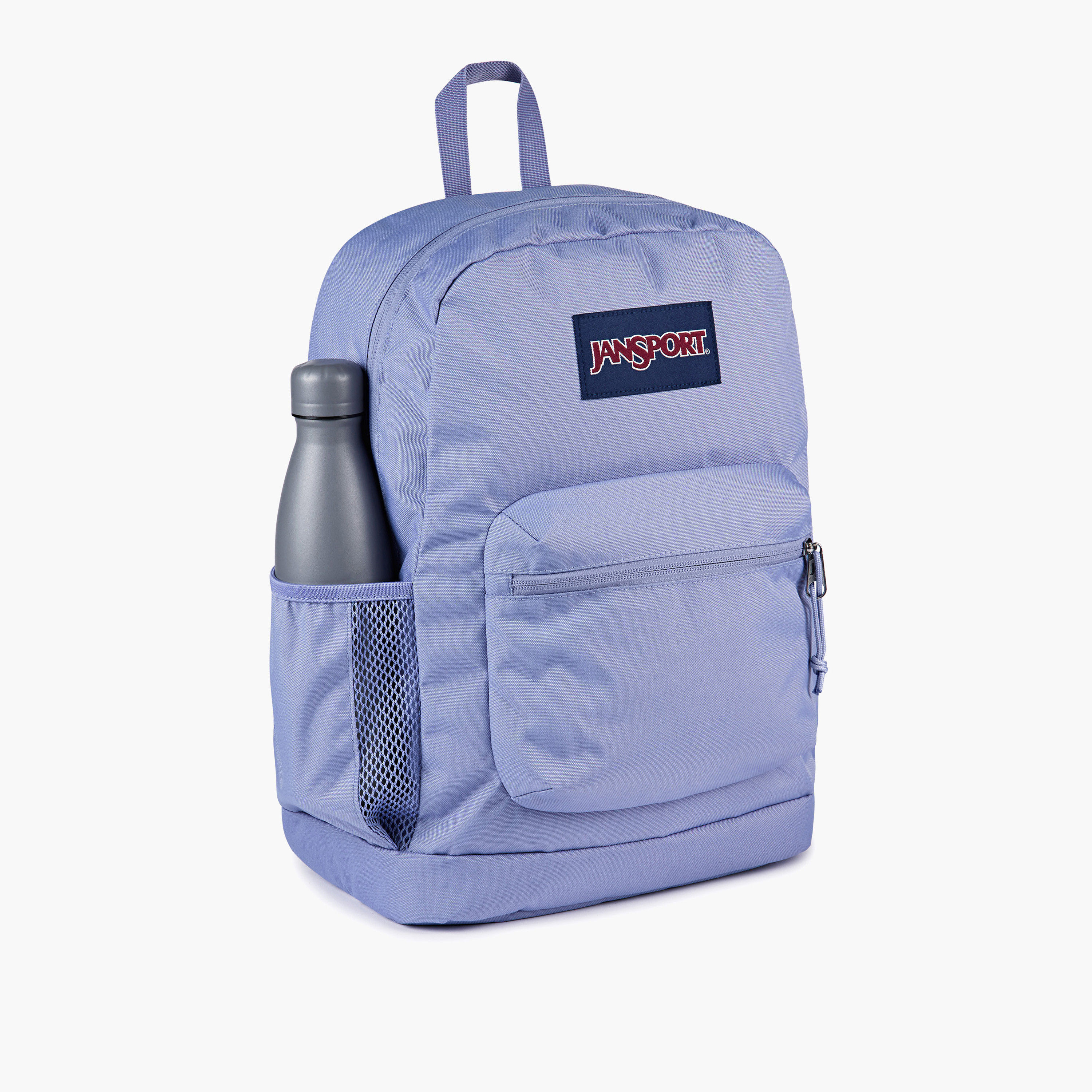Jansport Solid Backpack with Adjustable Straps and Zip Closure - 15x32x42 cms-school-bagsandbackpacks-backpacks-image-4